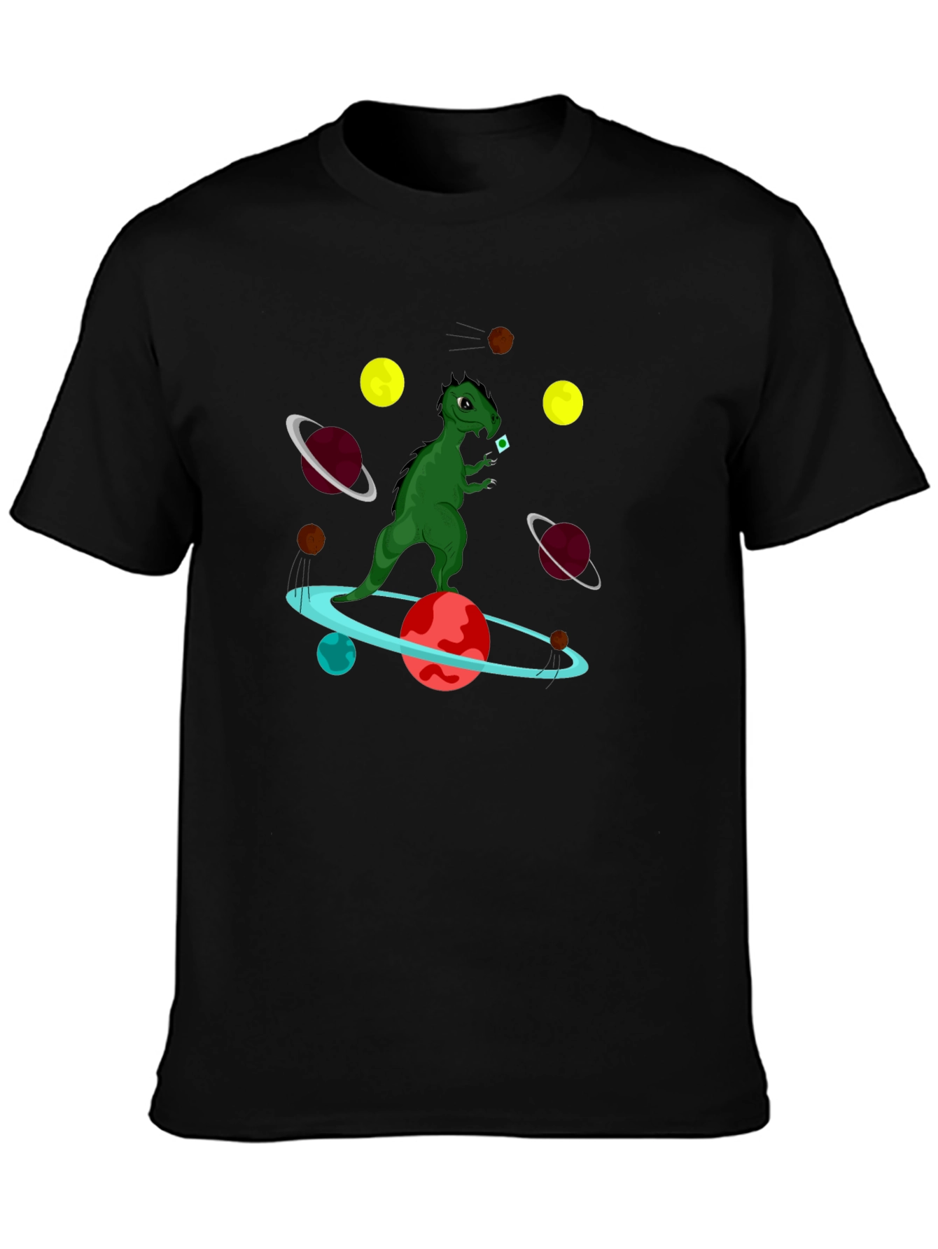 Dino in Space Graphic T-Shirt