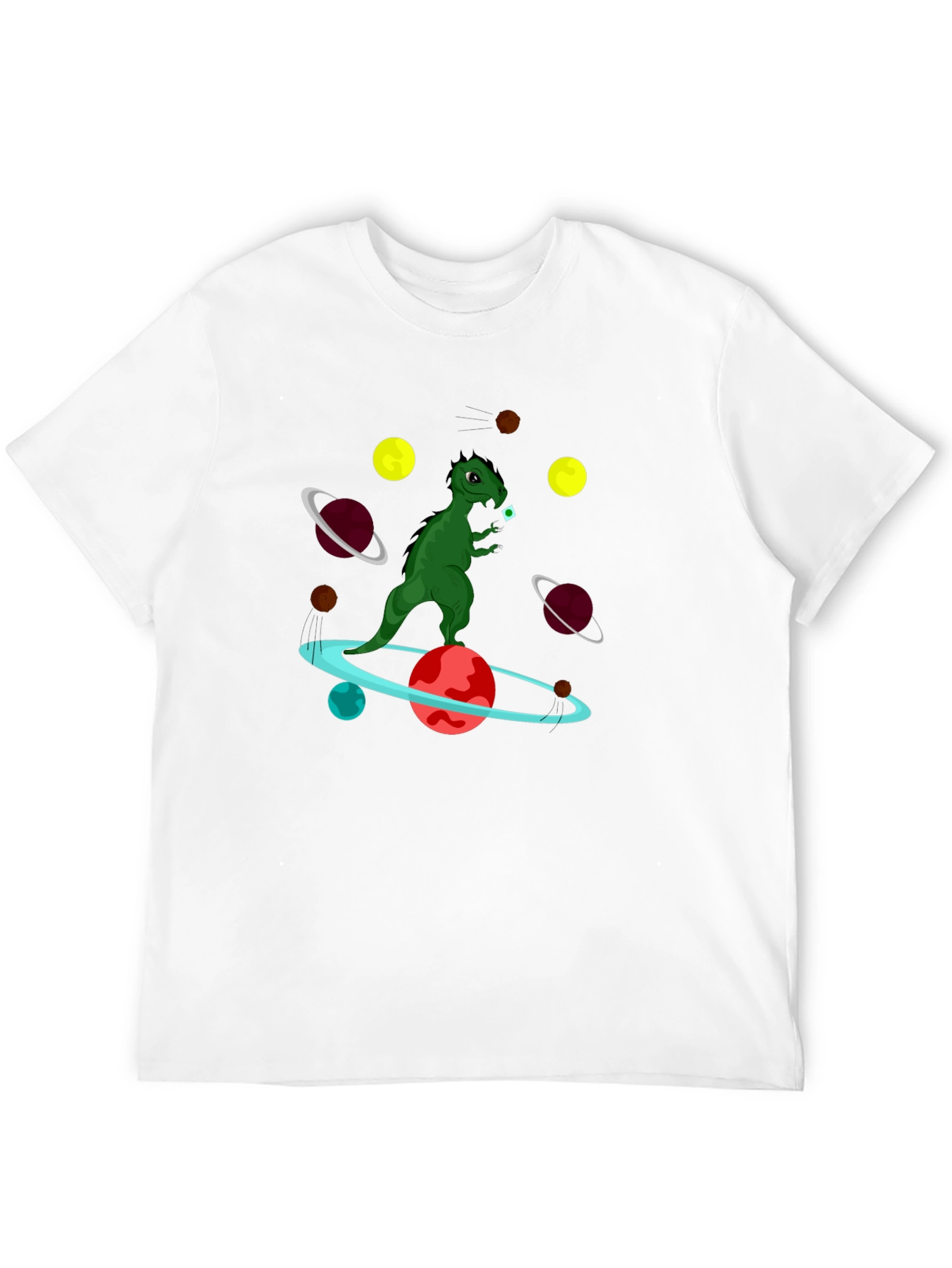 Dino in Space Graphic T-Shirt