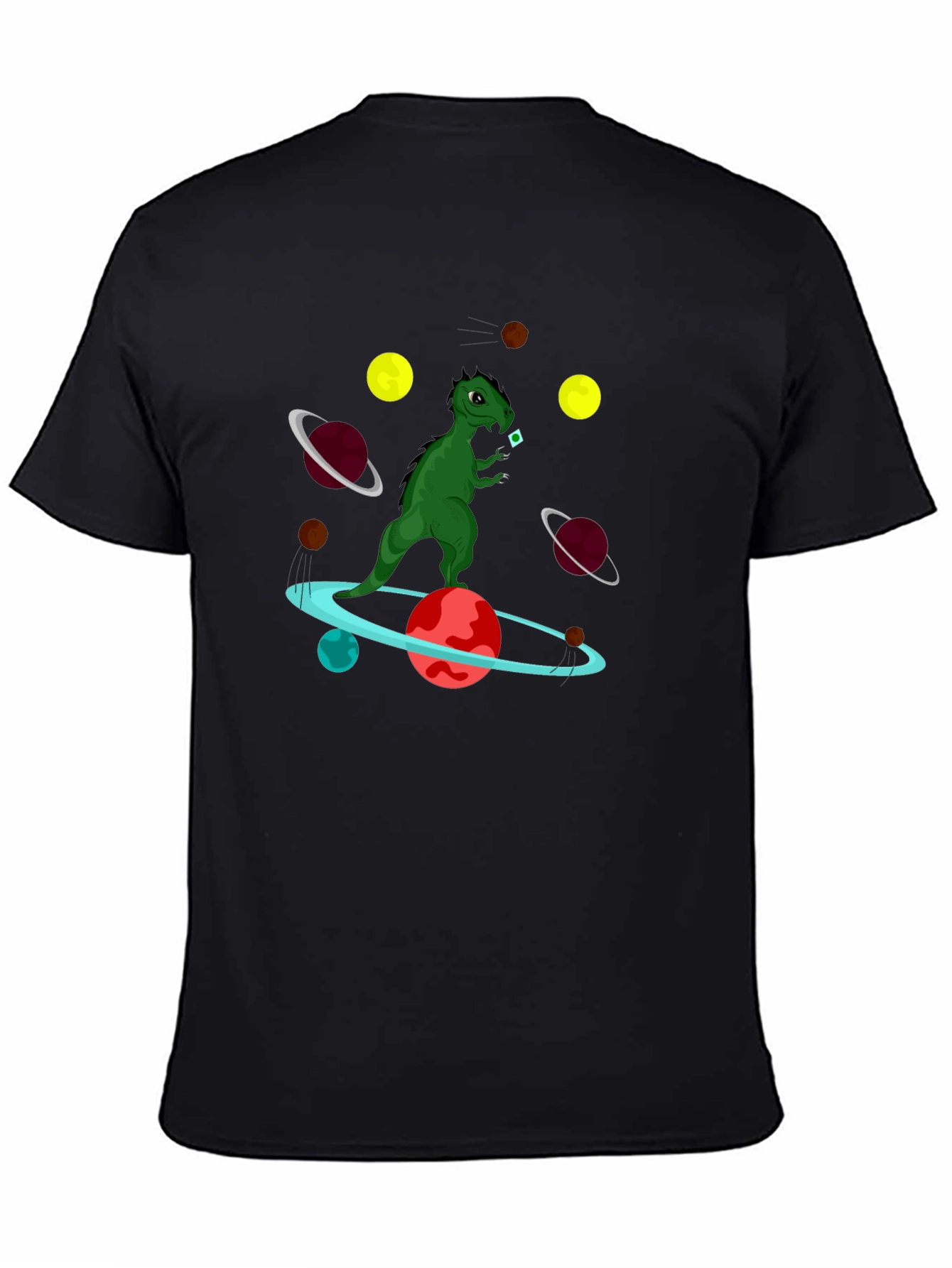 Dino in Space Graphic T-Shirt