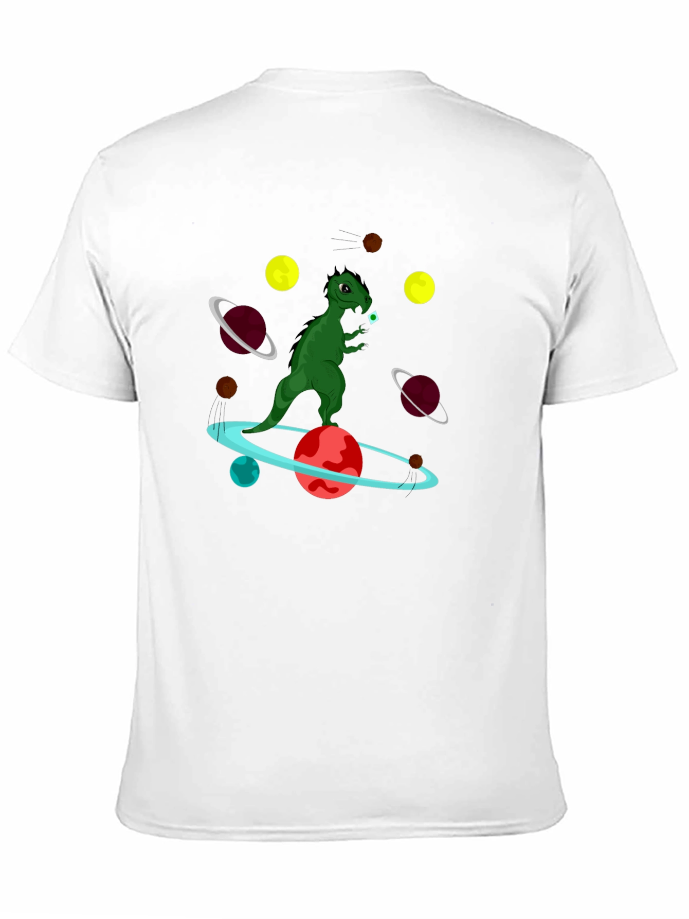 Dino in Space Graphic T-Shirt