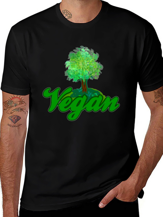 Vegan Tree T-Shirt - Eco-Friendly Design
