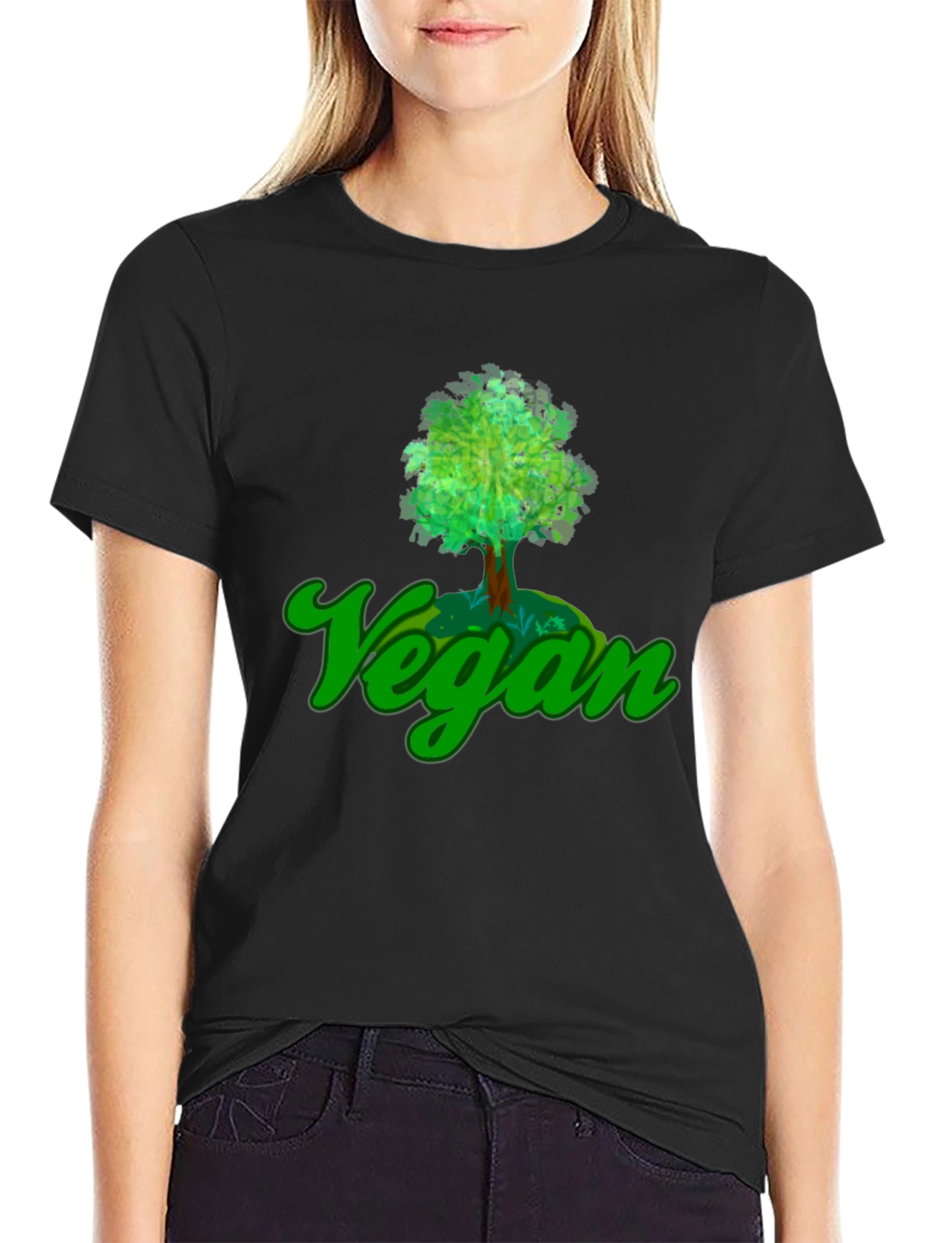 Vegan Tree T-Shirt - Eco-Friendly Design