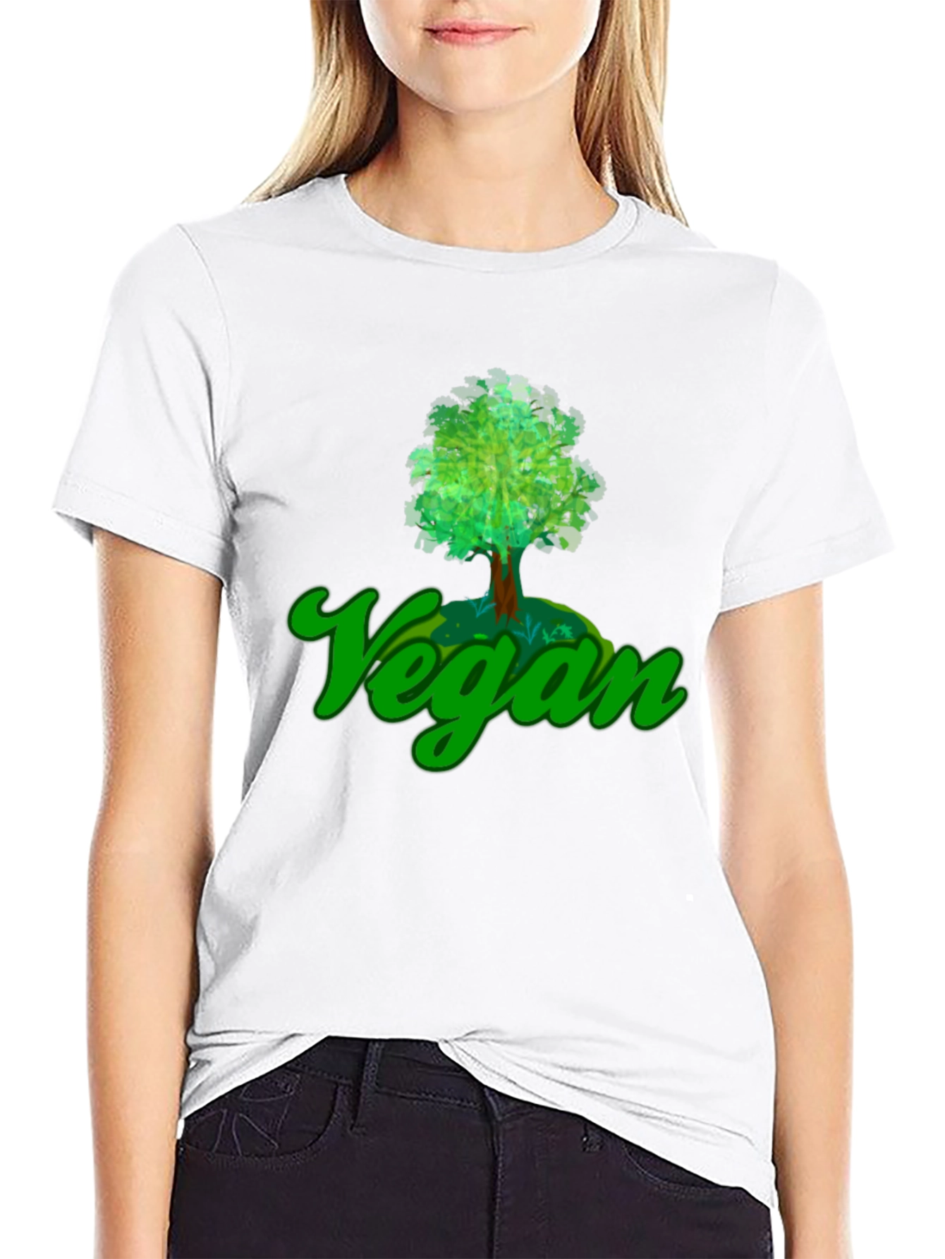 Vegan Tree T-Shirt - Eco-Friendly Design