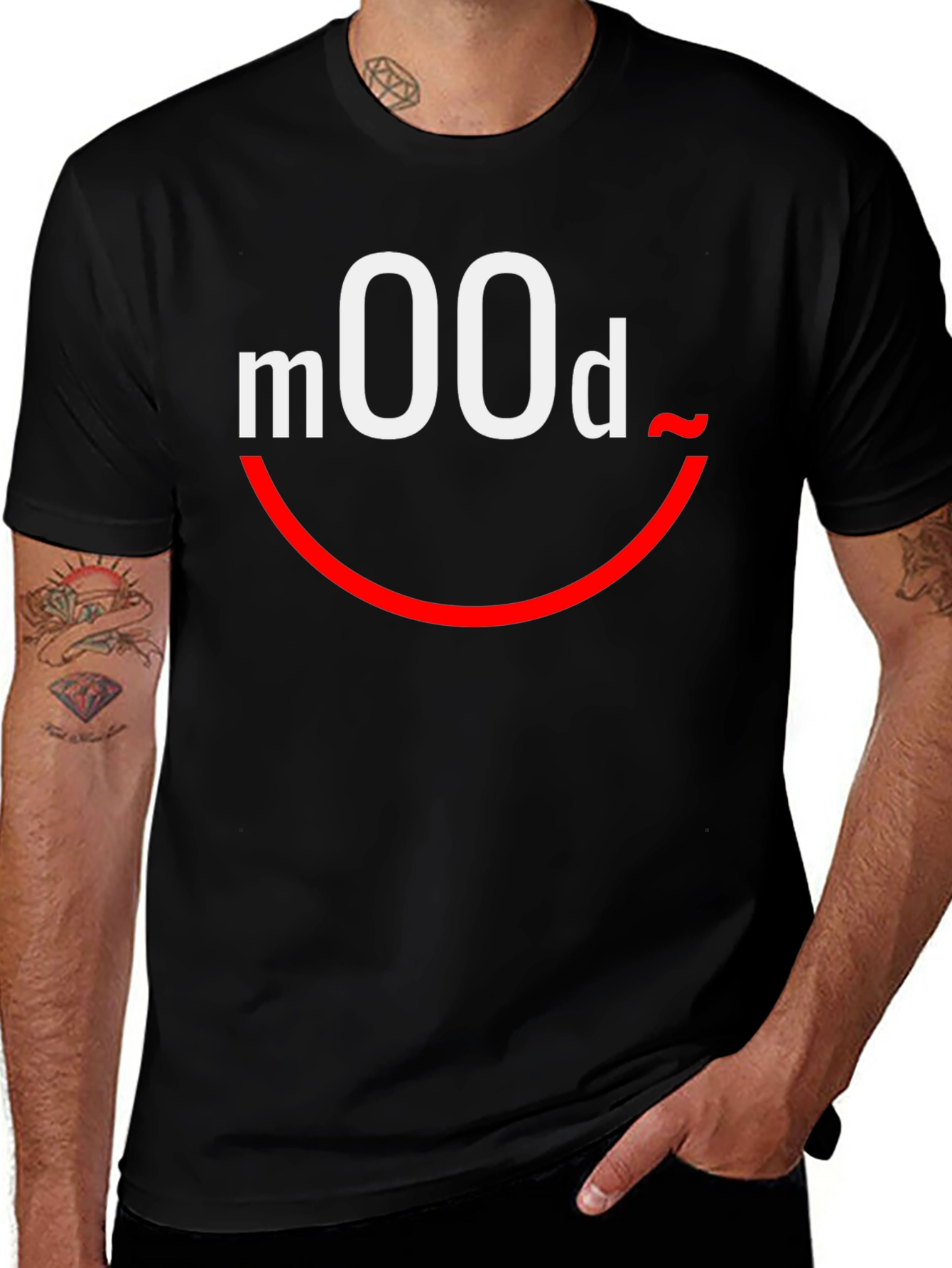 Mood Graphic Tee - Unisex Black T-Shirt