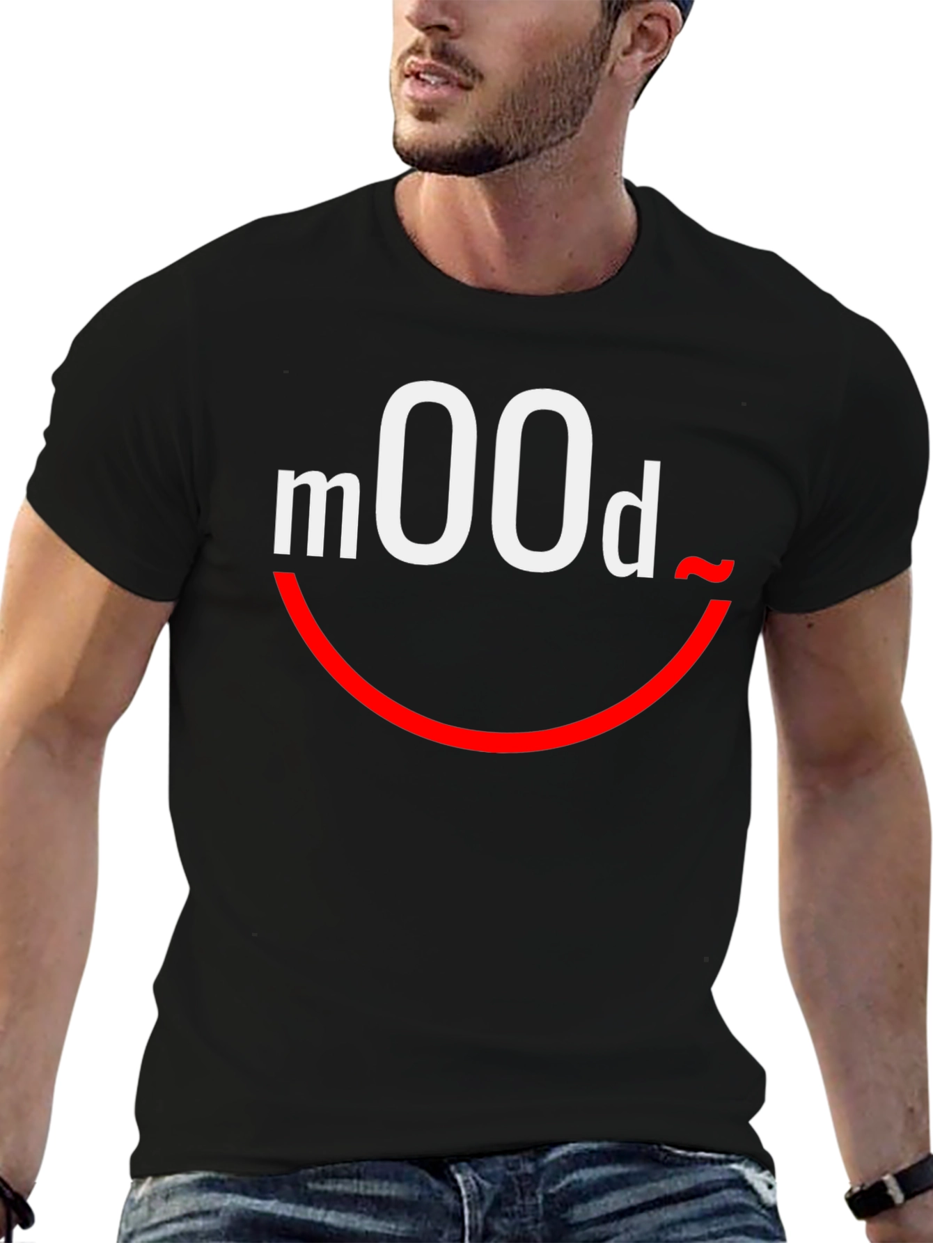 Mood Graphic Tee - Unisex Black T-Shirt