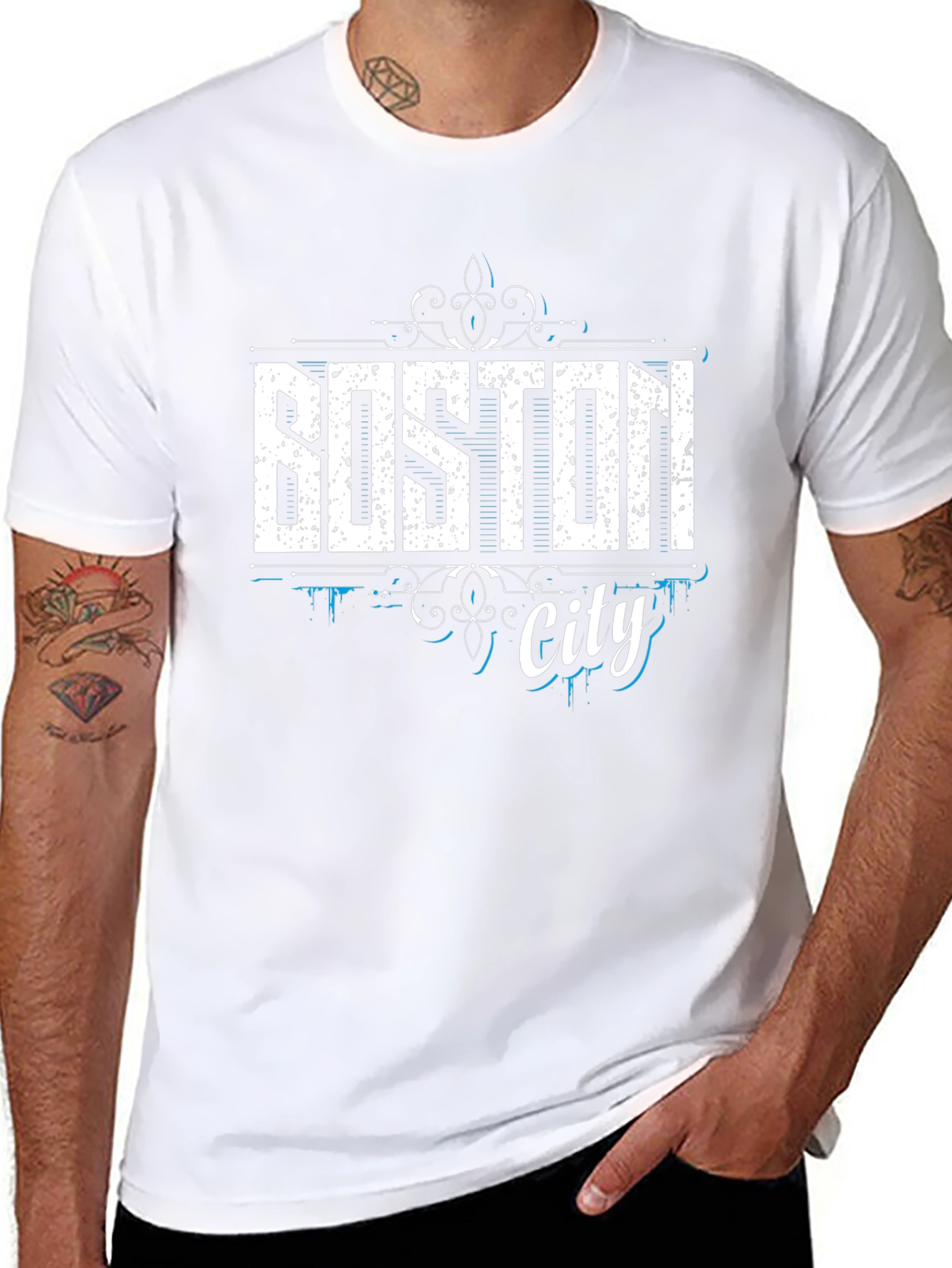 Boston City Graphic T-Shirt