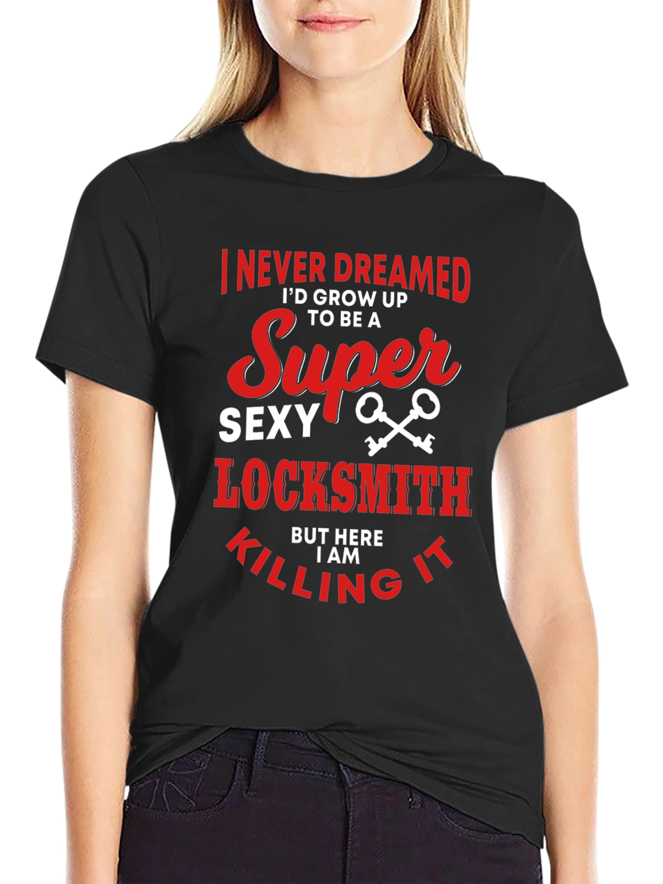Super Sexy Locksmith T-Shirt Funny Gift
