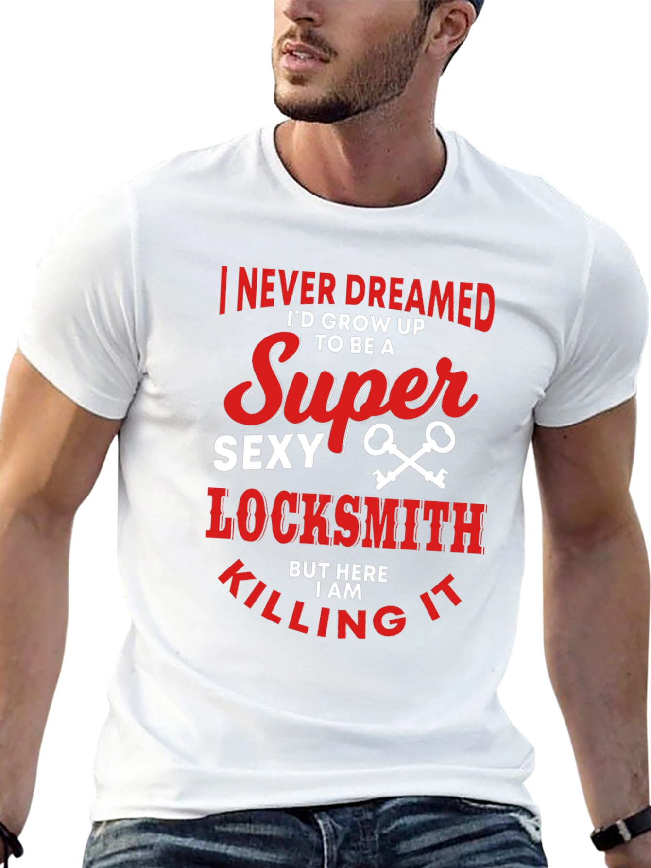 Super Sexy Locksmith T-Shirt Funny Gift