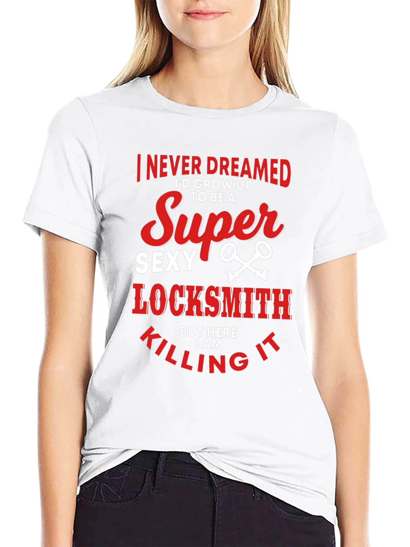 Super Sexy Locksmith T-Shirt Funny Gift