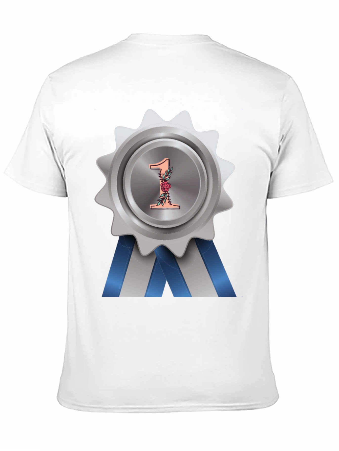 Number One Award Badge T-Shirt