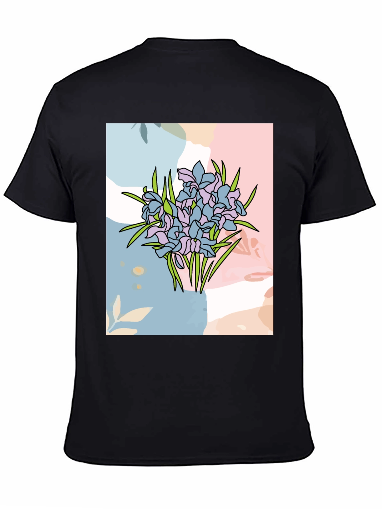 Floral Graphic Tee - Abstract Flower Design