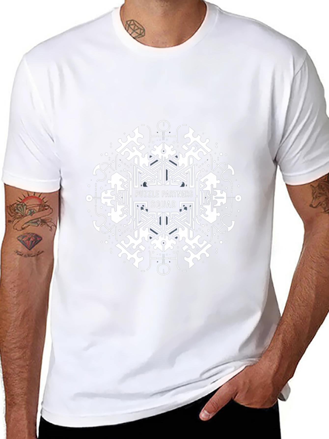 Puzzle Partners Squad Graphic Tee