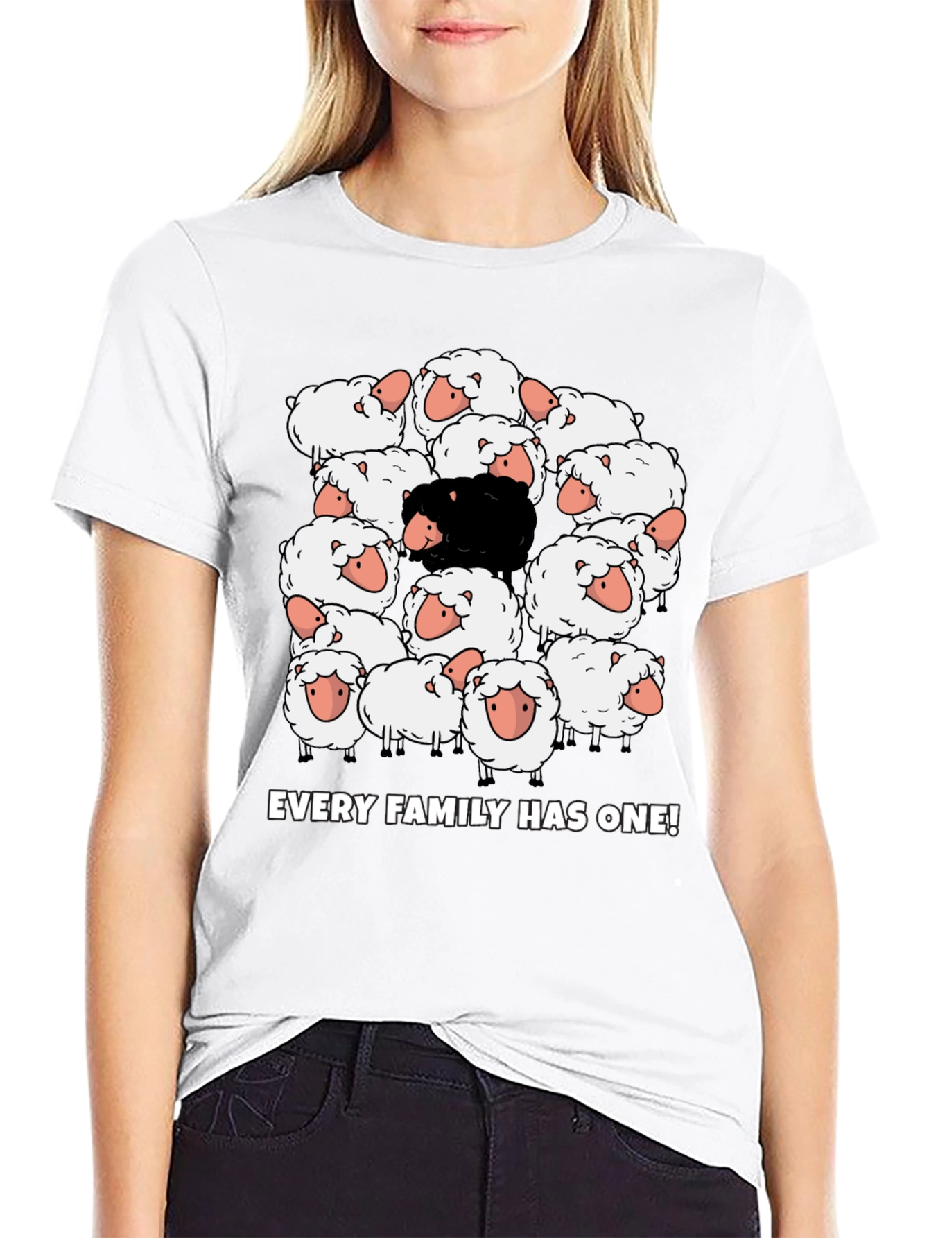 Black Sheep Humor T-Shirt