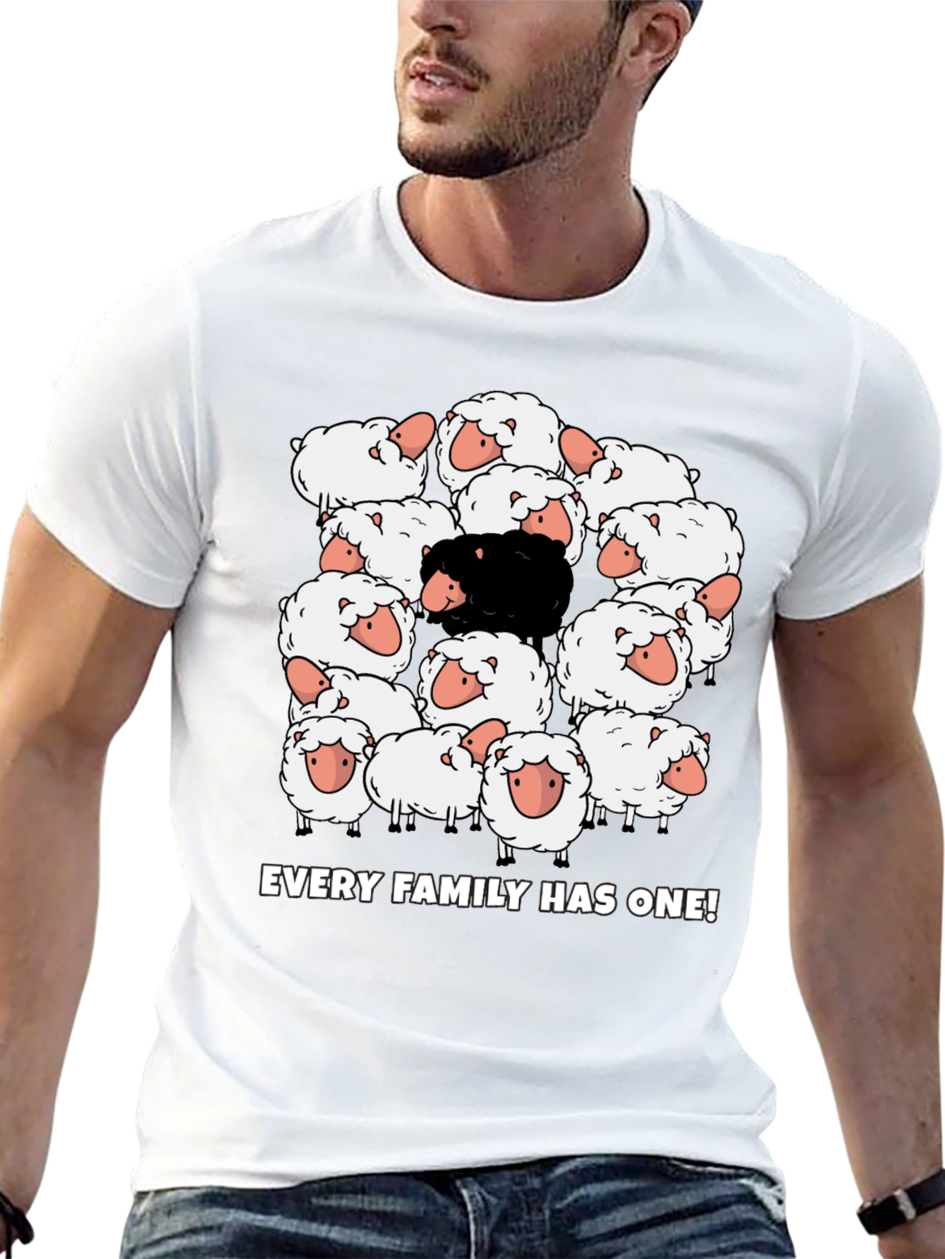 Black Sheep Humor T-Shirt