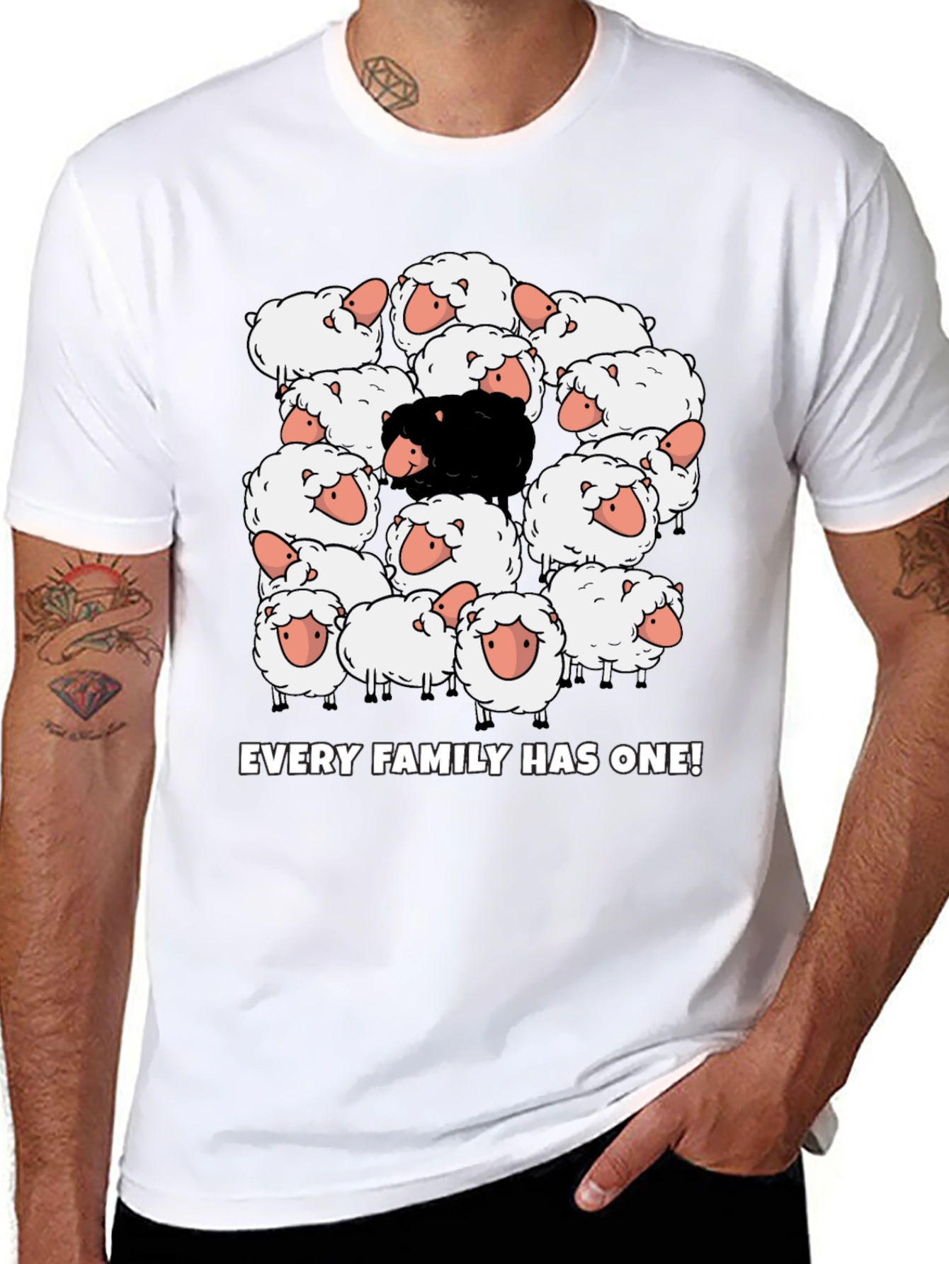 Black Sheep Humor T-Shirt