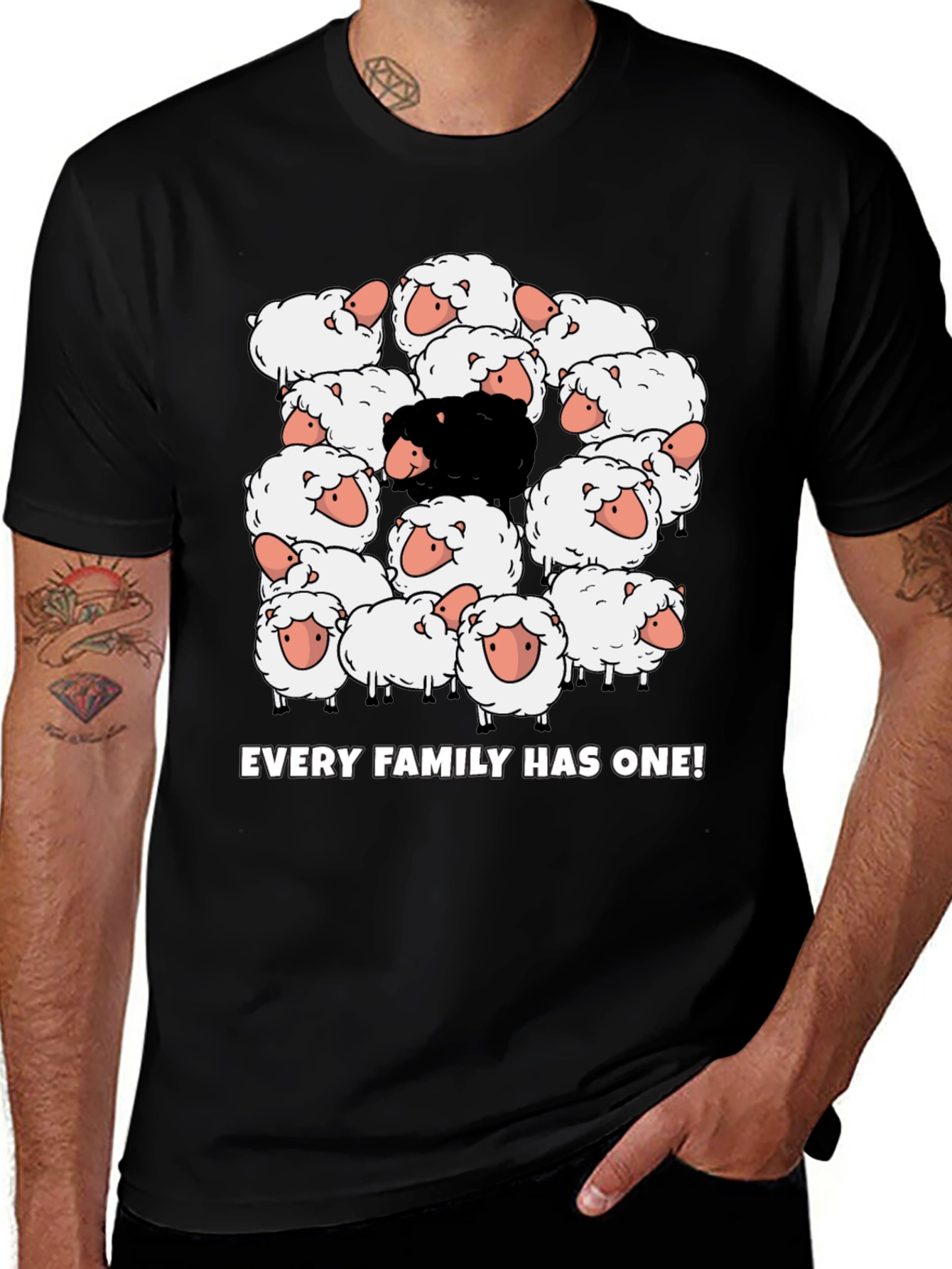 Black Sheep Humor T-Shirt