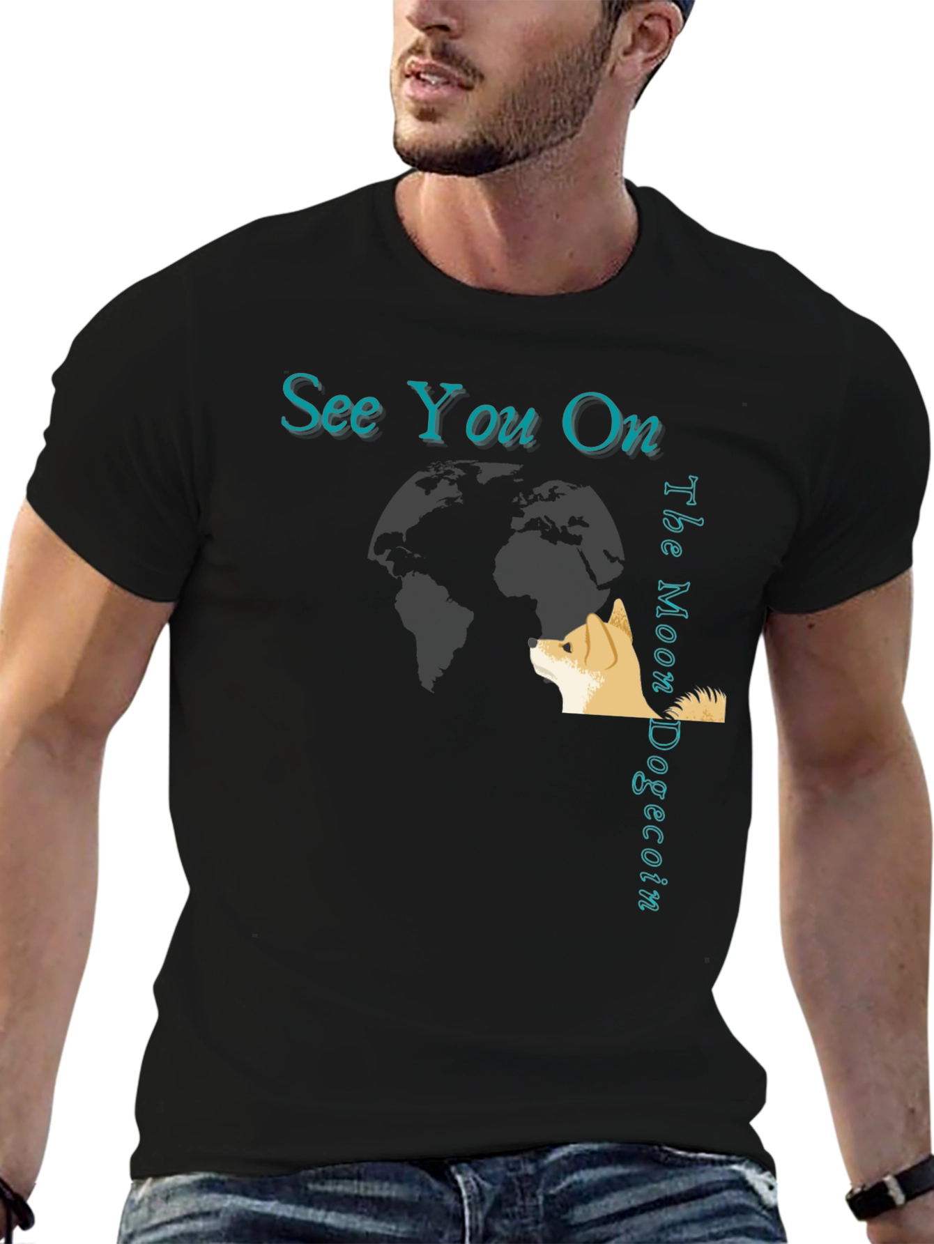 See You On The Moon Dogecoin T-Shirt