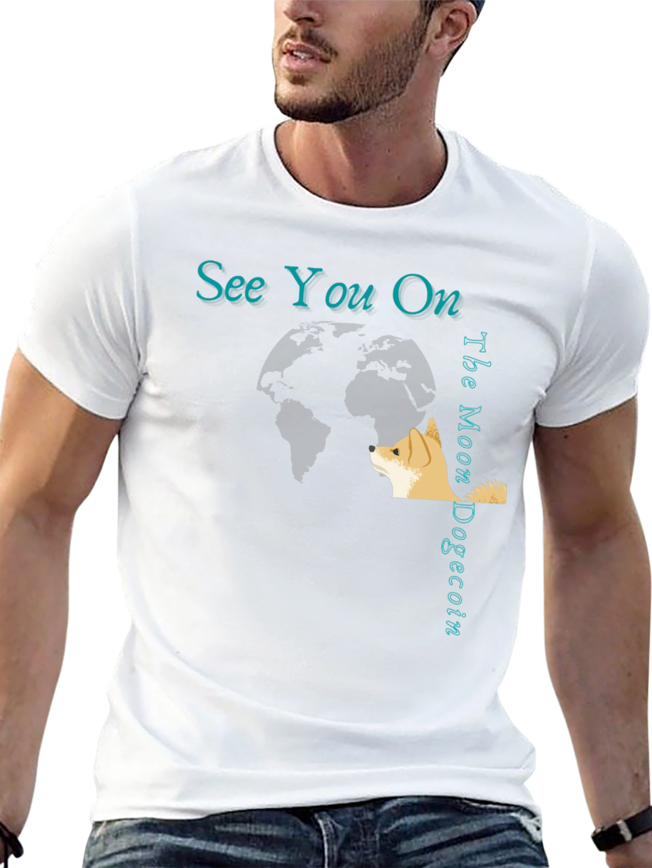 See You On The Moon Dogecoin T-Shirt