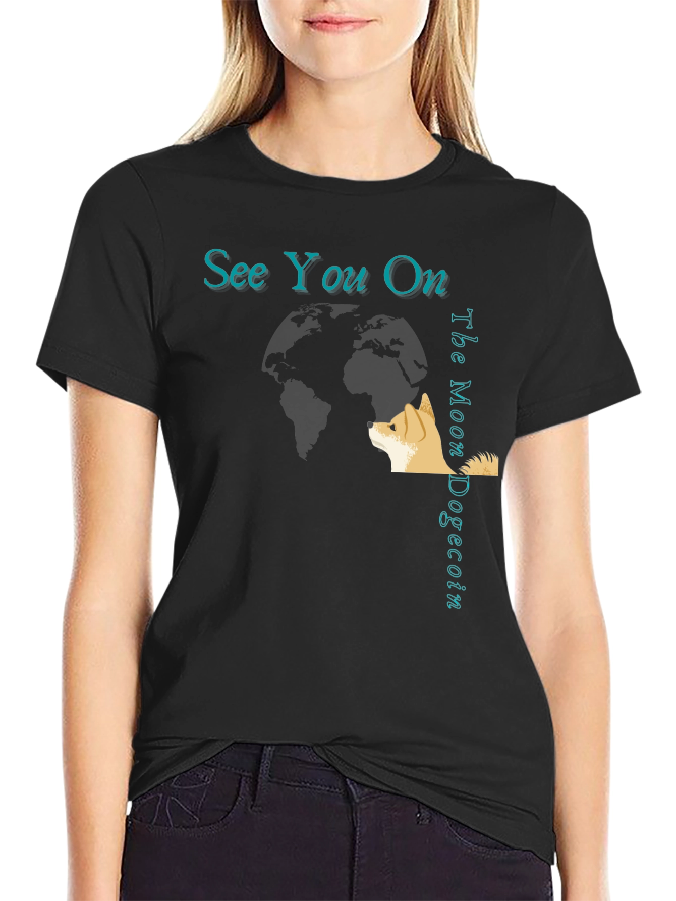 See You On The Moon Dogecoin T-Shirt