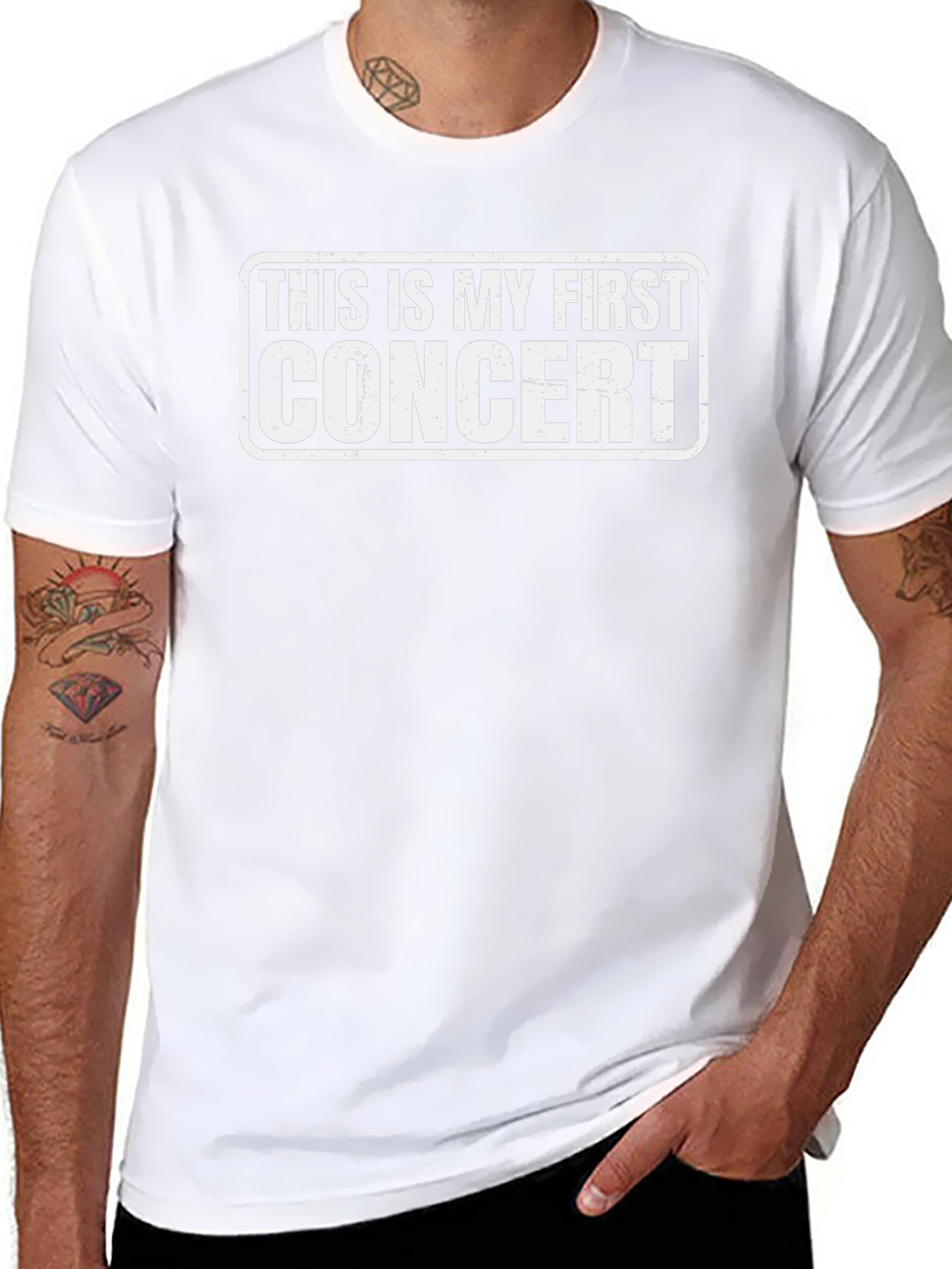 First Concert T-Shirt - Funny Music Fan Tee