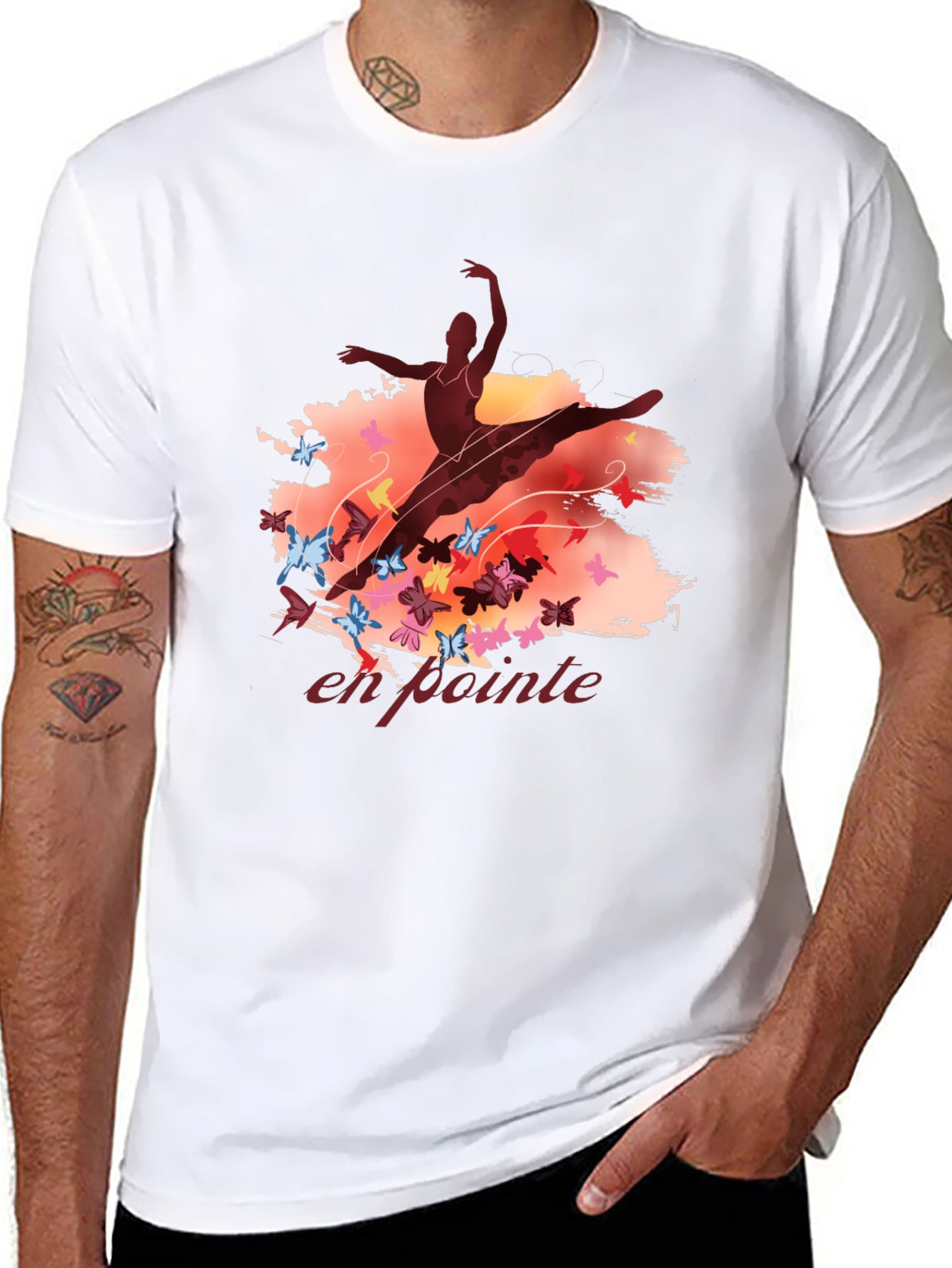 Ballerina En Pointe Graphic Tee