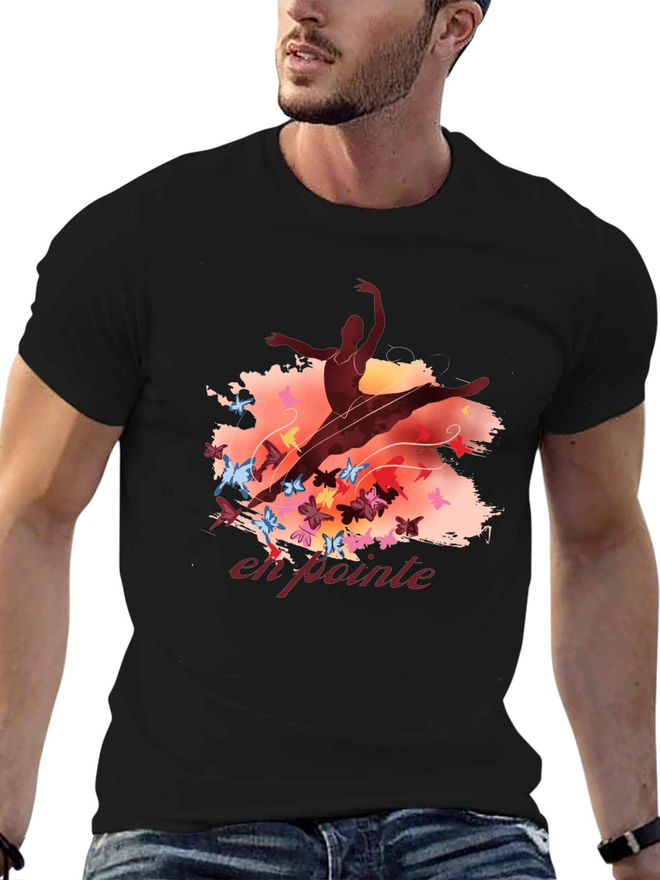 Ballerina En Pointe Graphic Tee