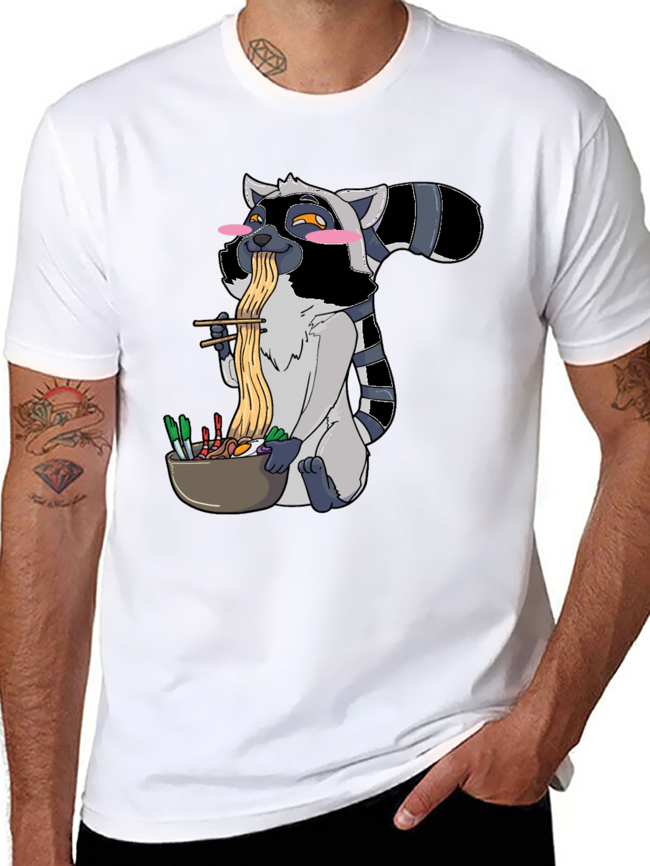 Raccoon Ramen T-Shirt