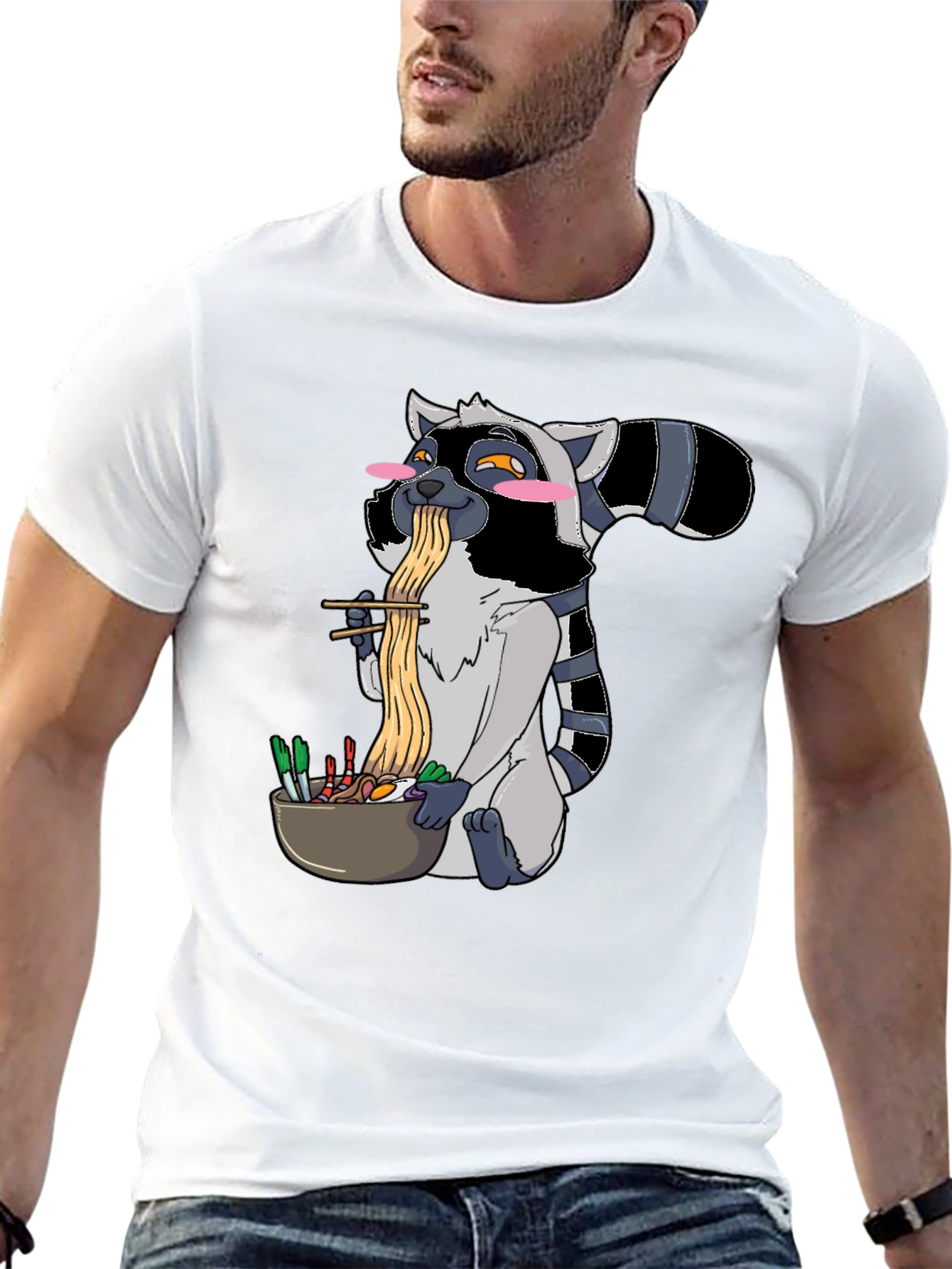 Raccoon Ramen T-Shirt