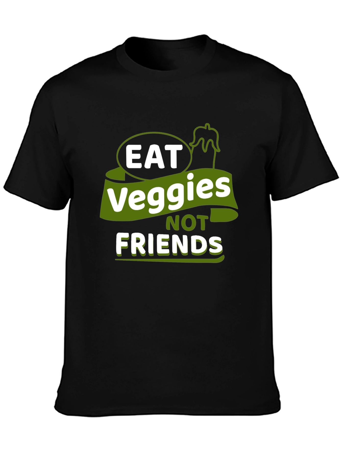 Eat Veggies Not Friends Tee
