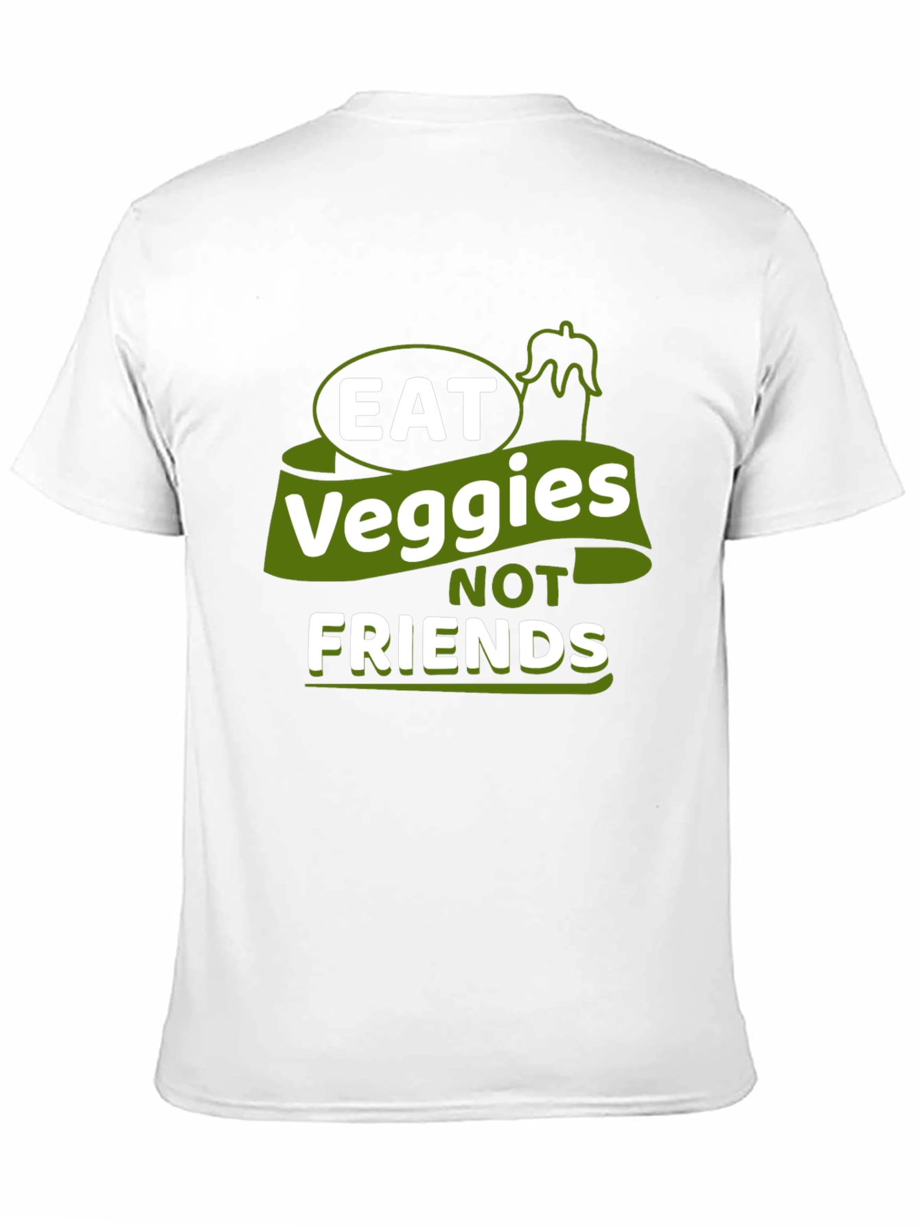 Eat Veggies Not Friends Tee