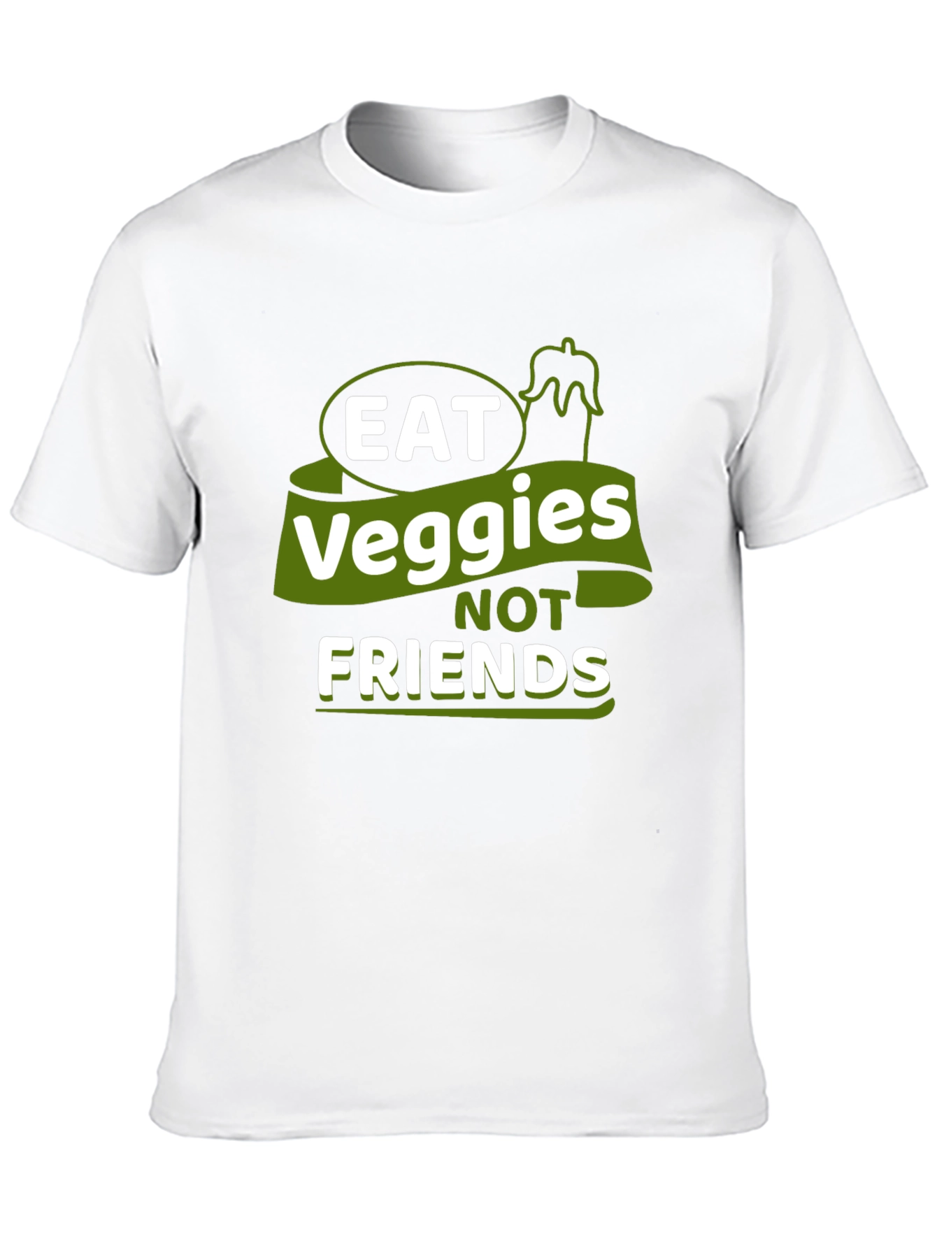 Eat Veggies Not Friends Tee