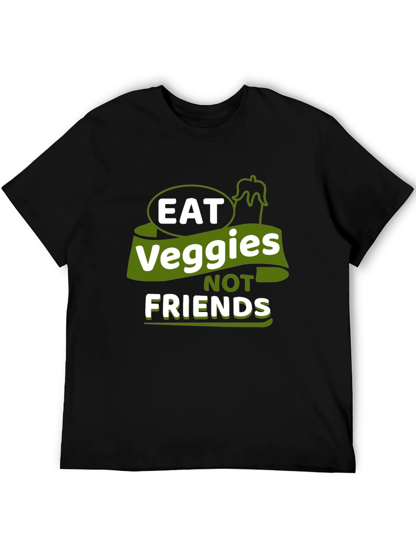 Eat Veggies Not Friends Tee