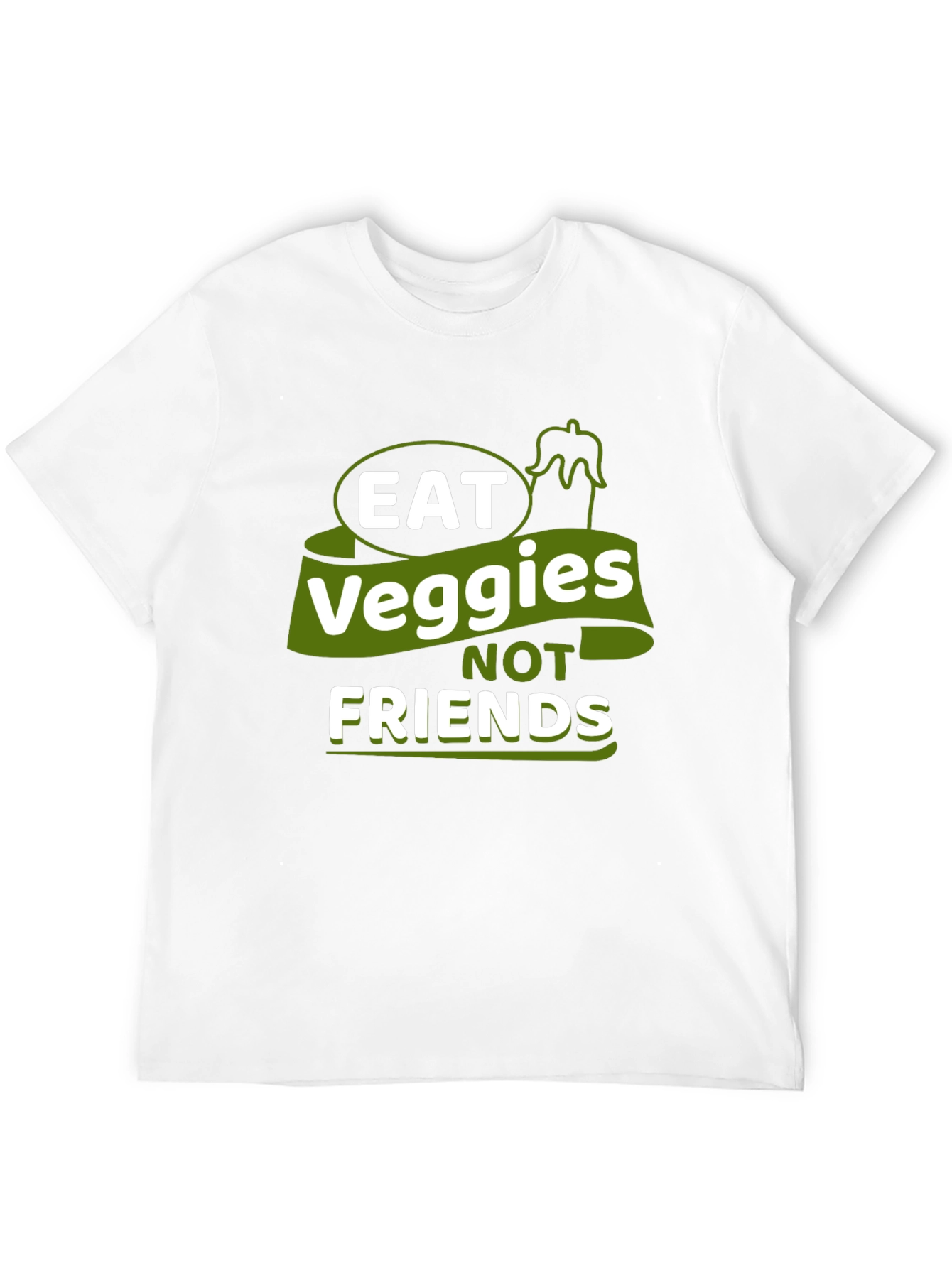 Eat Veggies Not Friends Tee