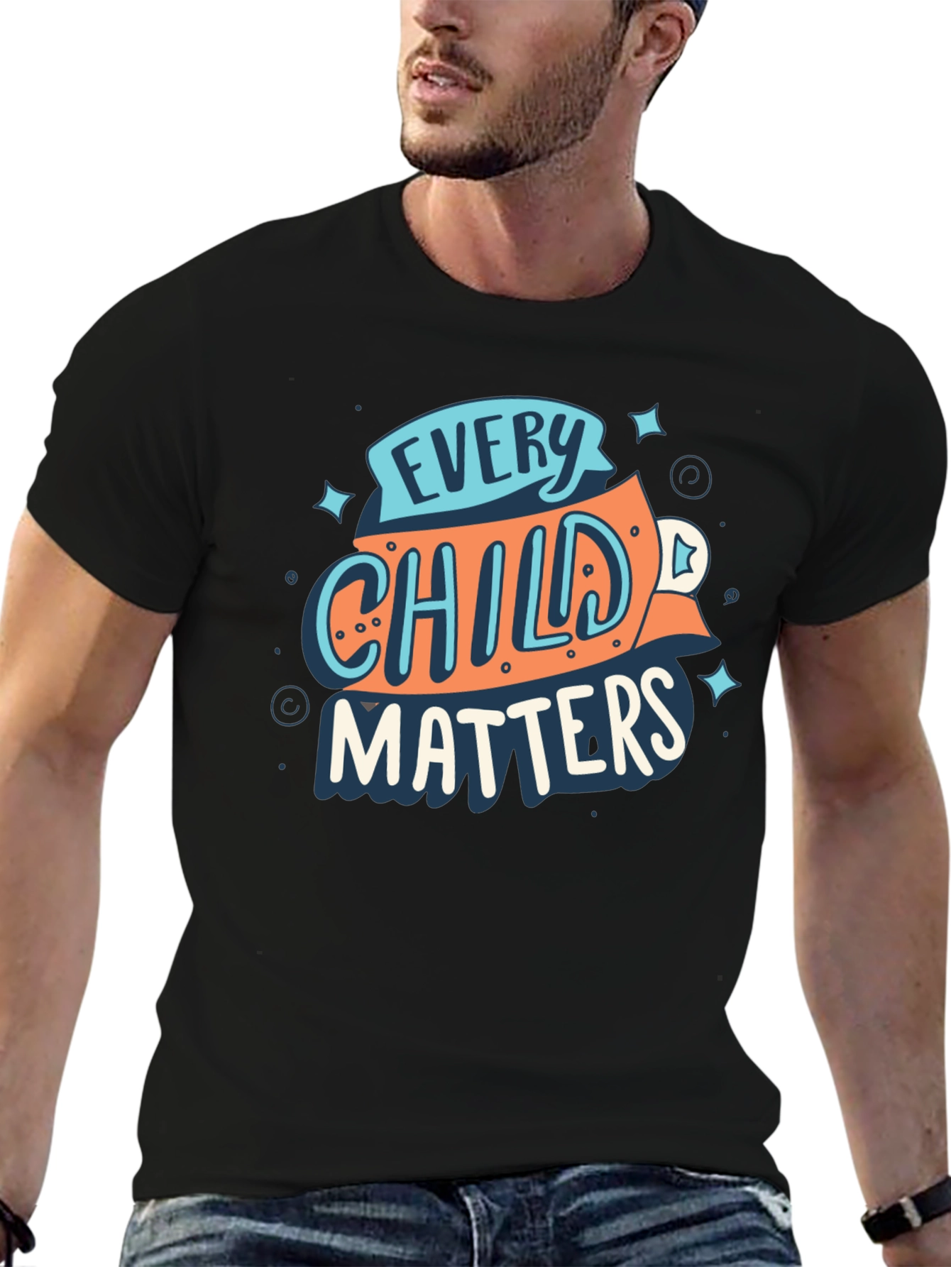 Every Child Matters Graphic Tee - Black