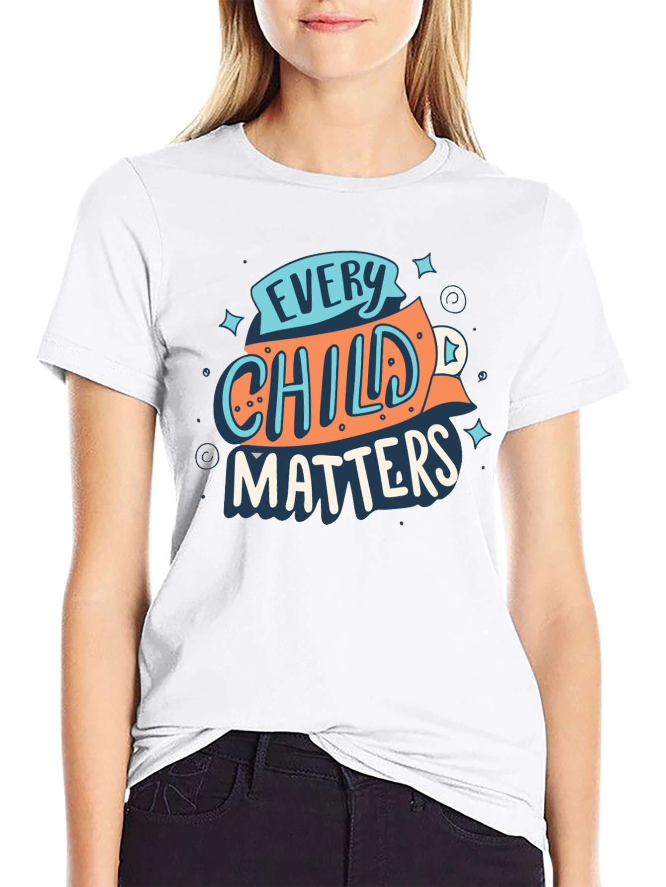 Every Child Matters Graphic Tee - Black