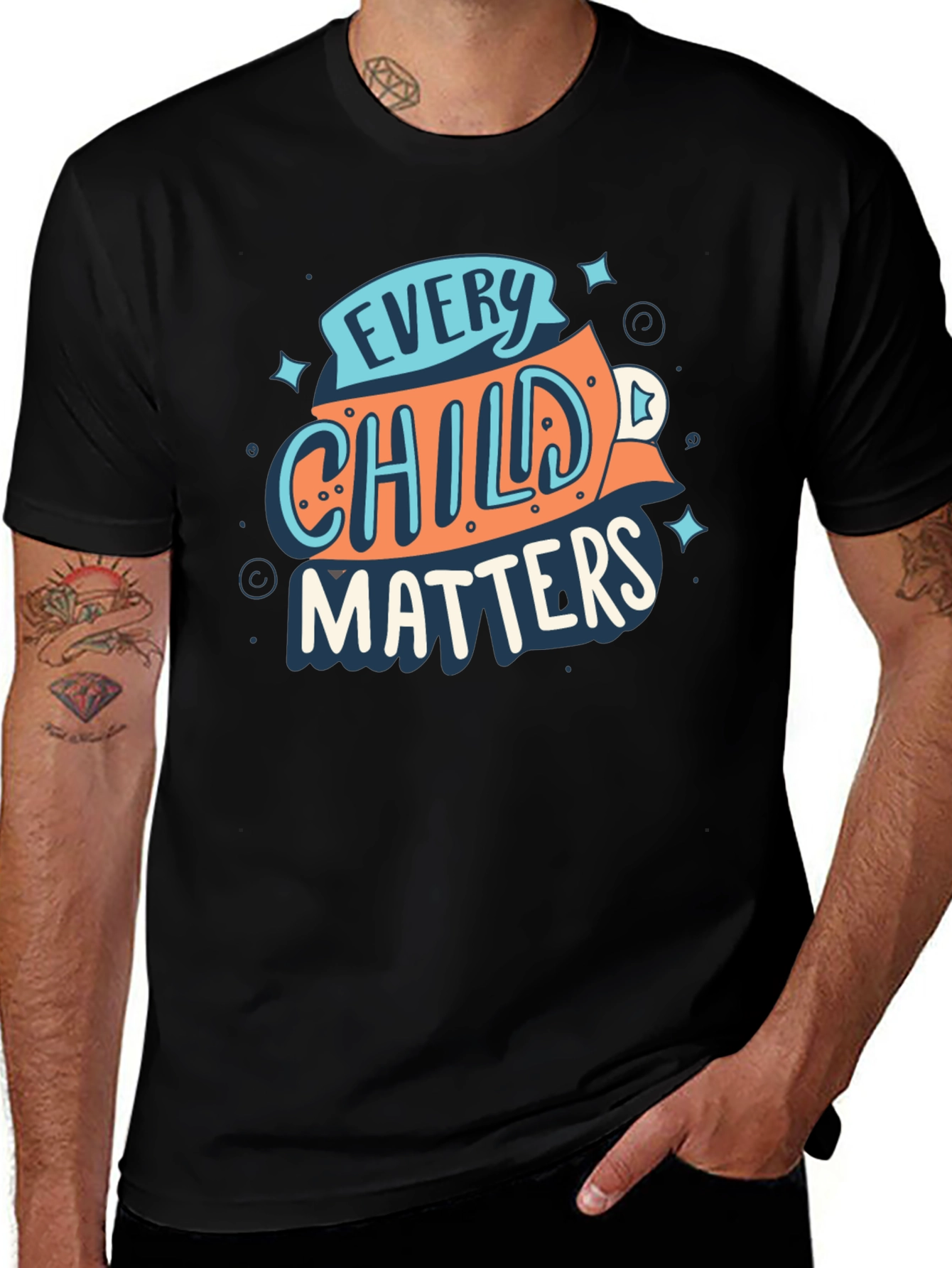 Every Child Matters Graphic Tee - Black