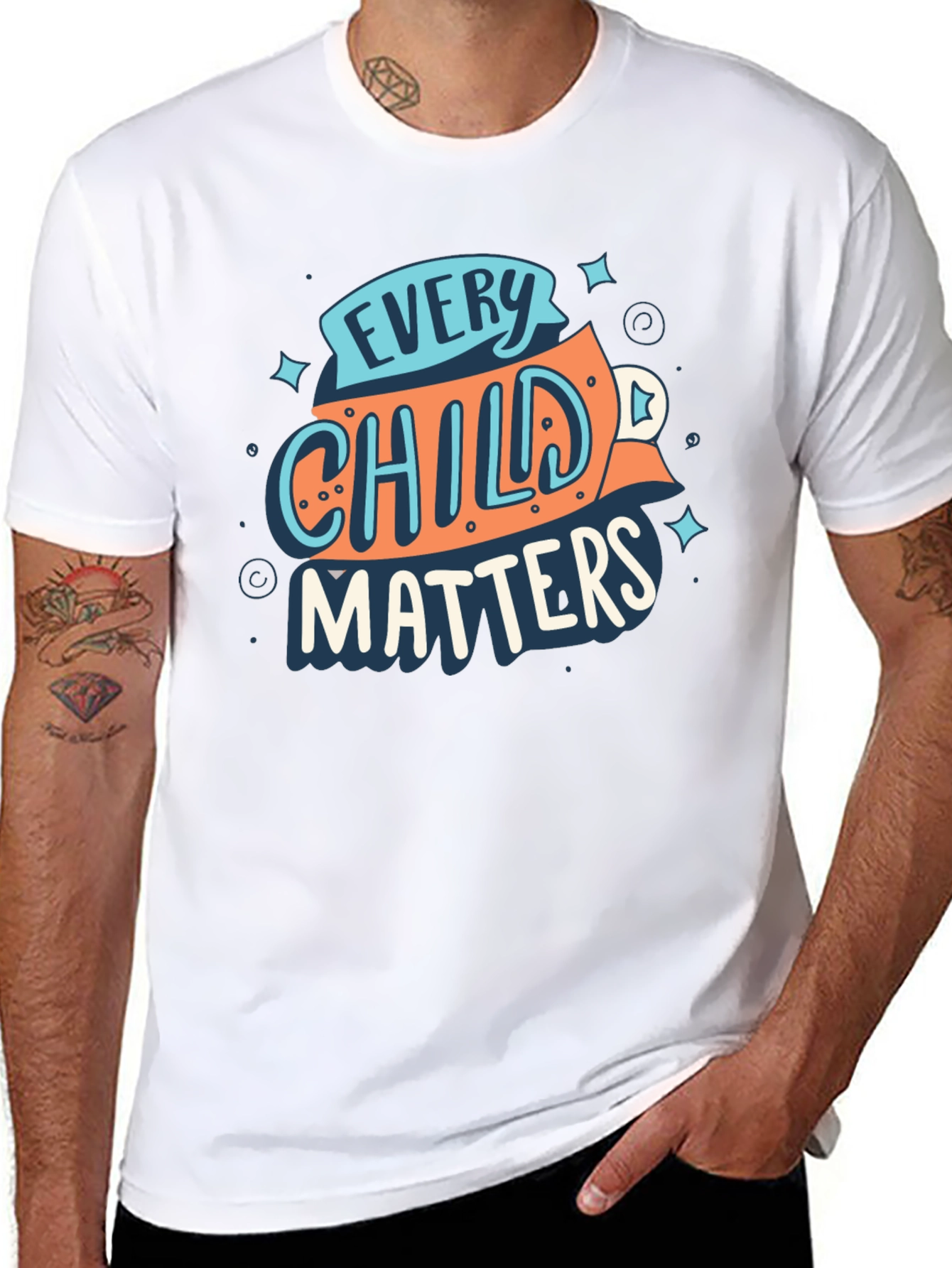 Every Child Matters Graphic Tee - Black