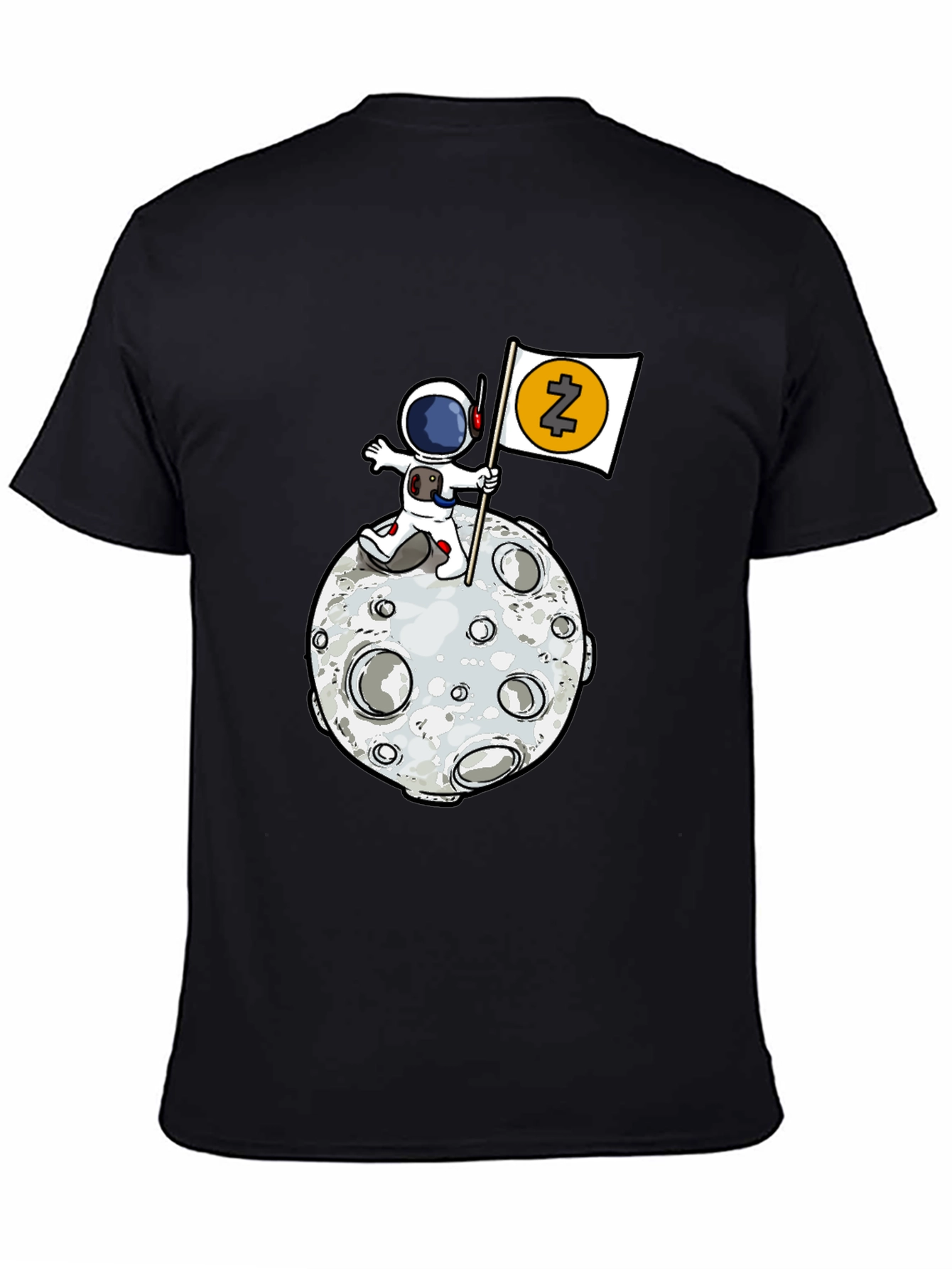 Astronaut Moon Landing T-Shirt - Crypto Tee