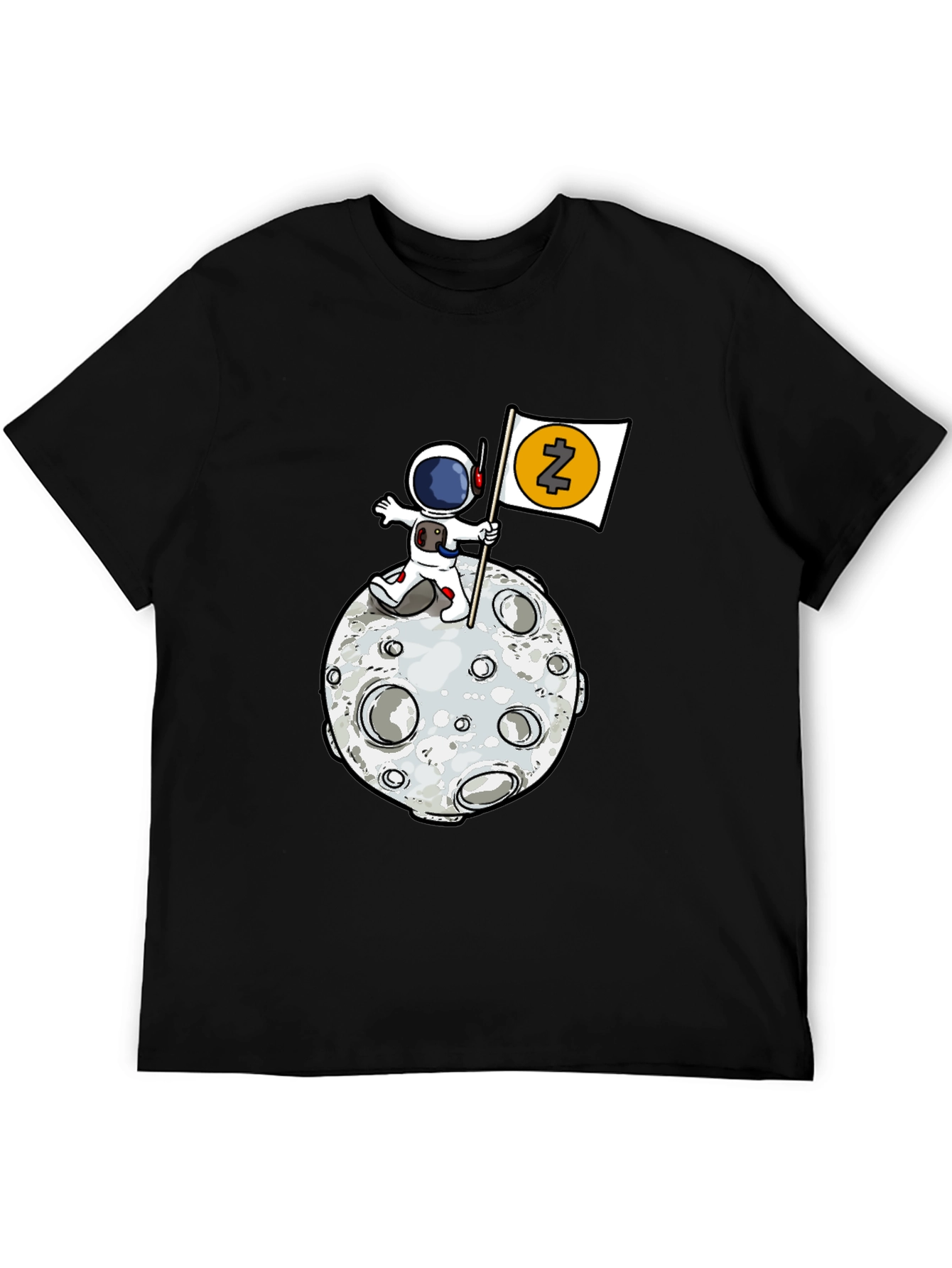 Astronaut Moon Landing T-Shirt - Crypto Tee