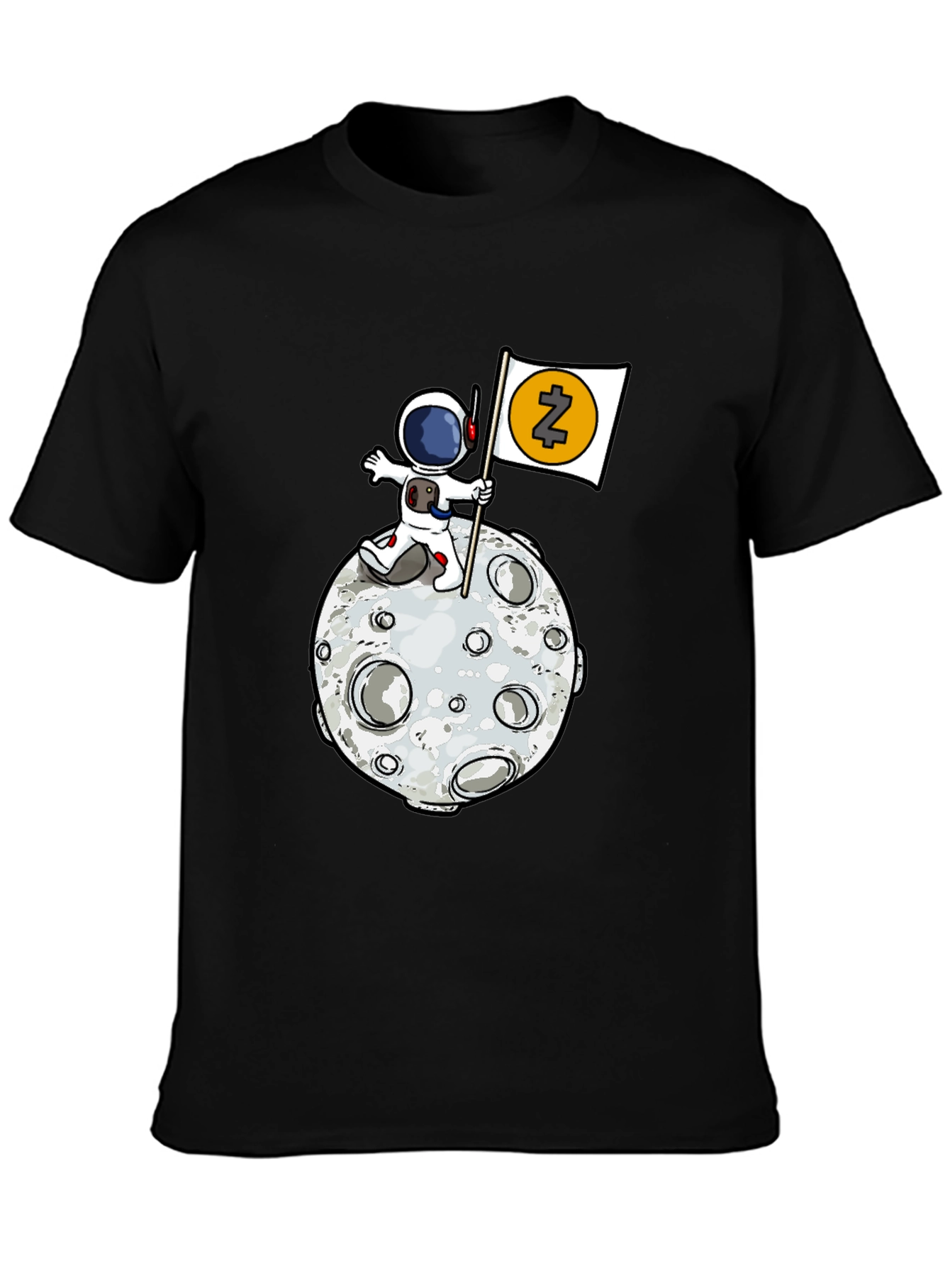 Astronaut Moon Landing T-Shirt - Crypto Tee