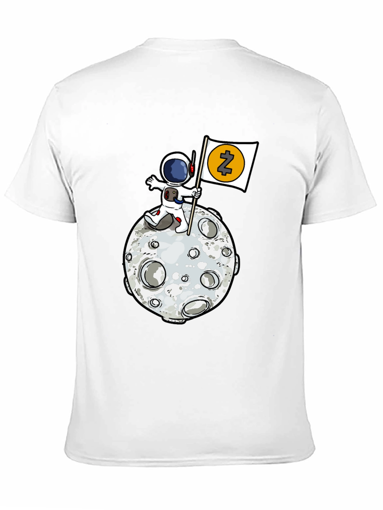 Astronaut Moon Landing T-Shirt - Crypto Tee