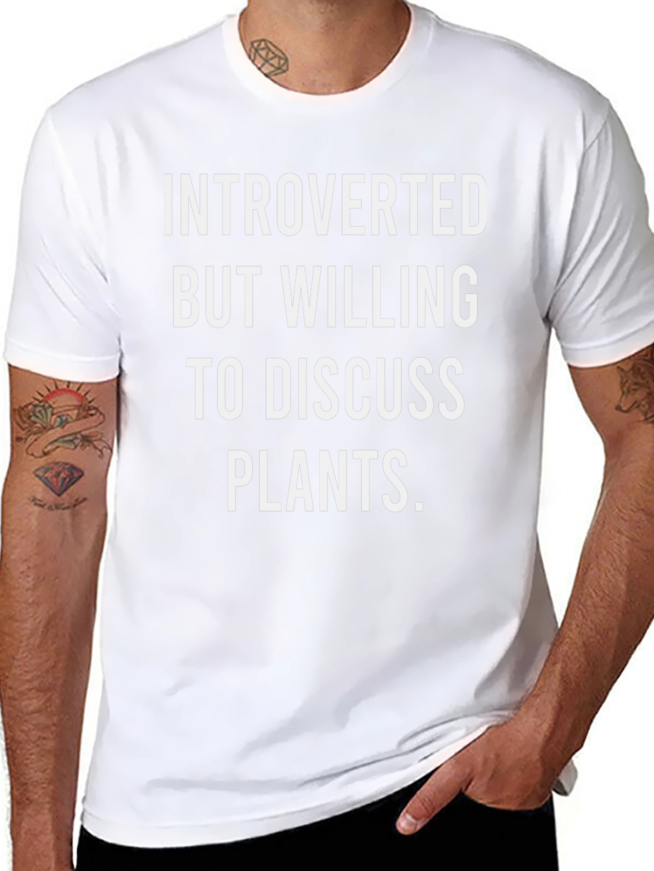 Introverted Plant Lover T-Shirt