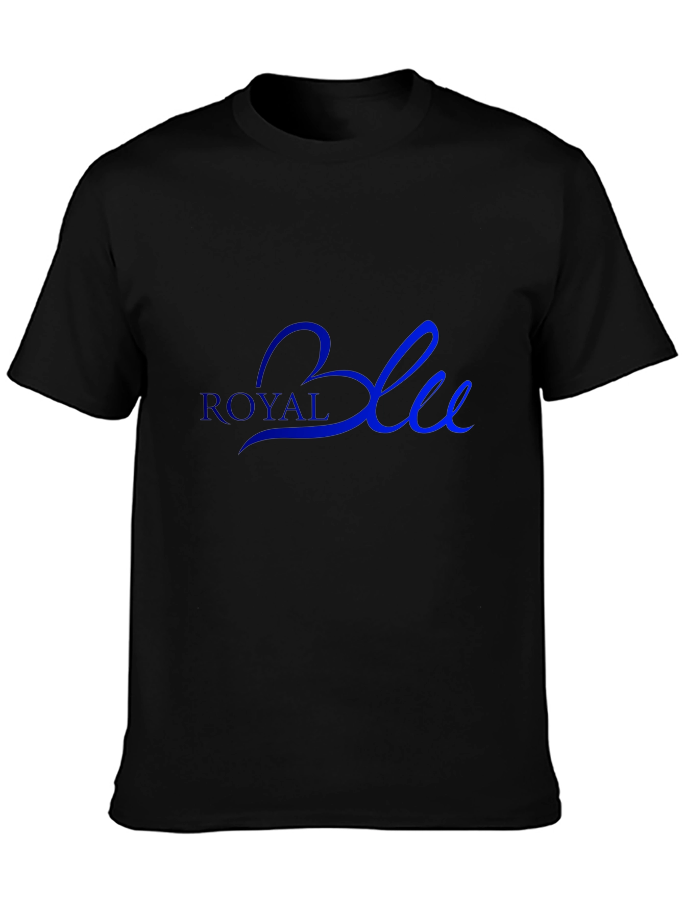 Royal Blue Graphic Tee - Stylish Mens T-Shirt