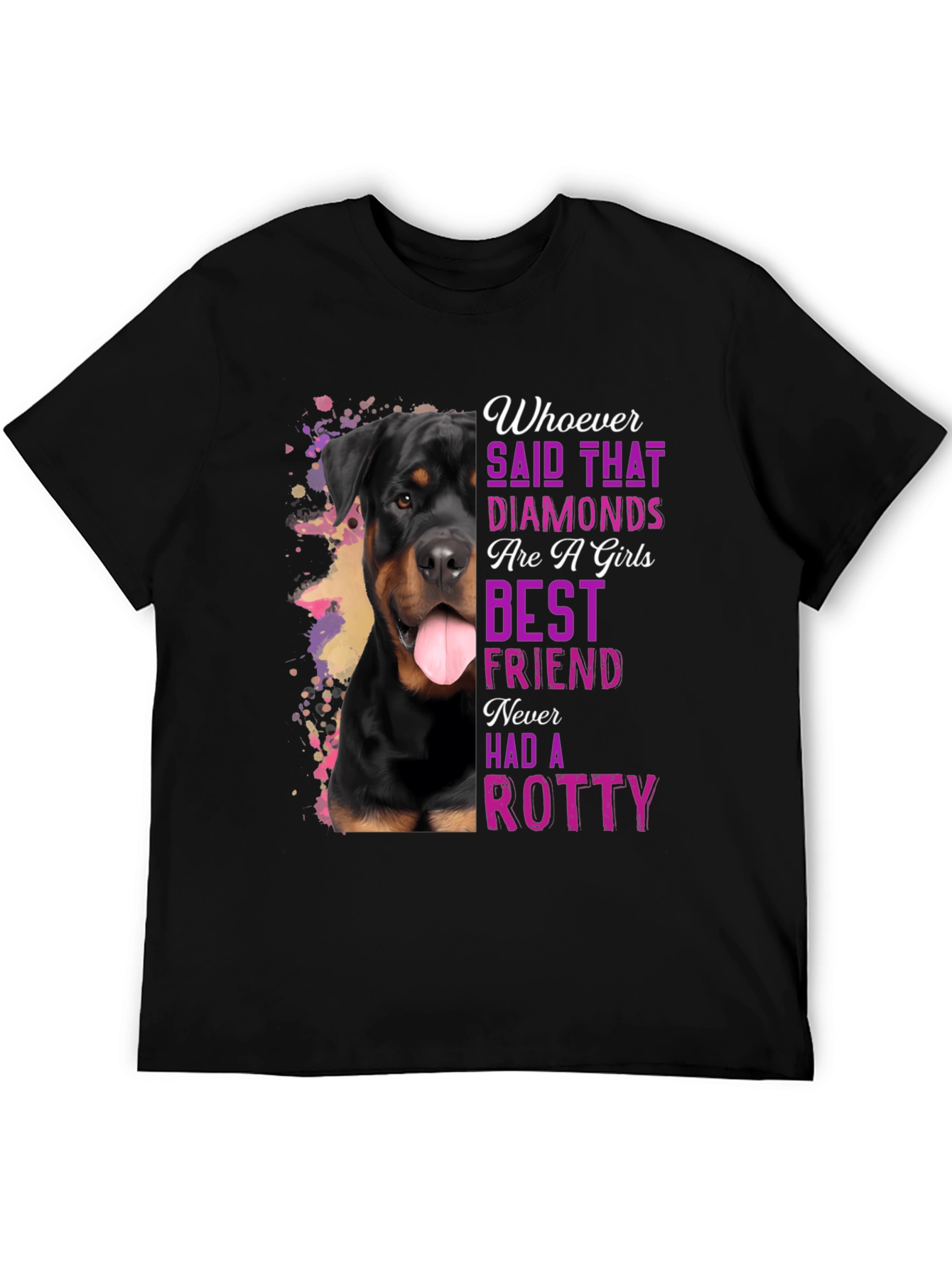 Rottie Best Friend T-Shirt - Dog Lover Tee