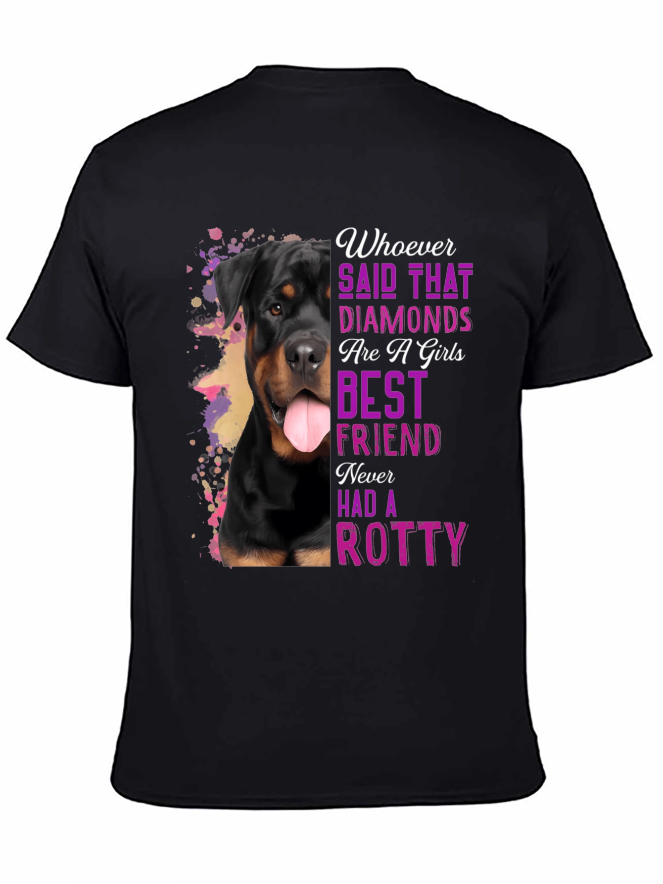 Rottie Best Friend T-Shirt - Dog Lover Tee