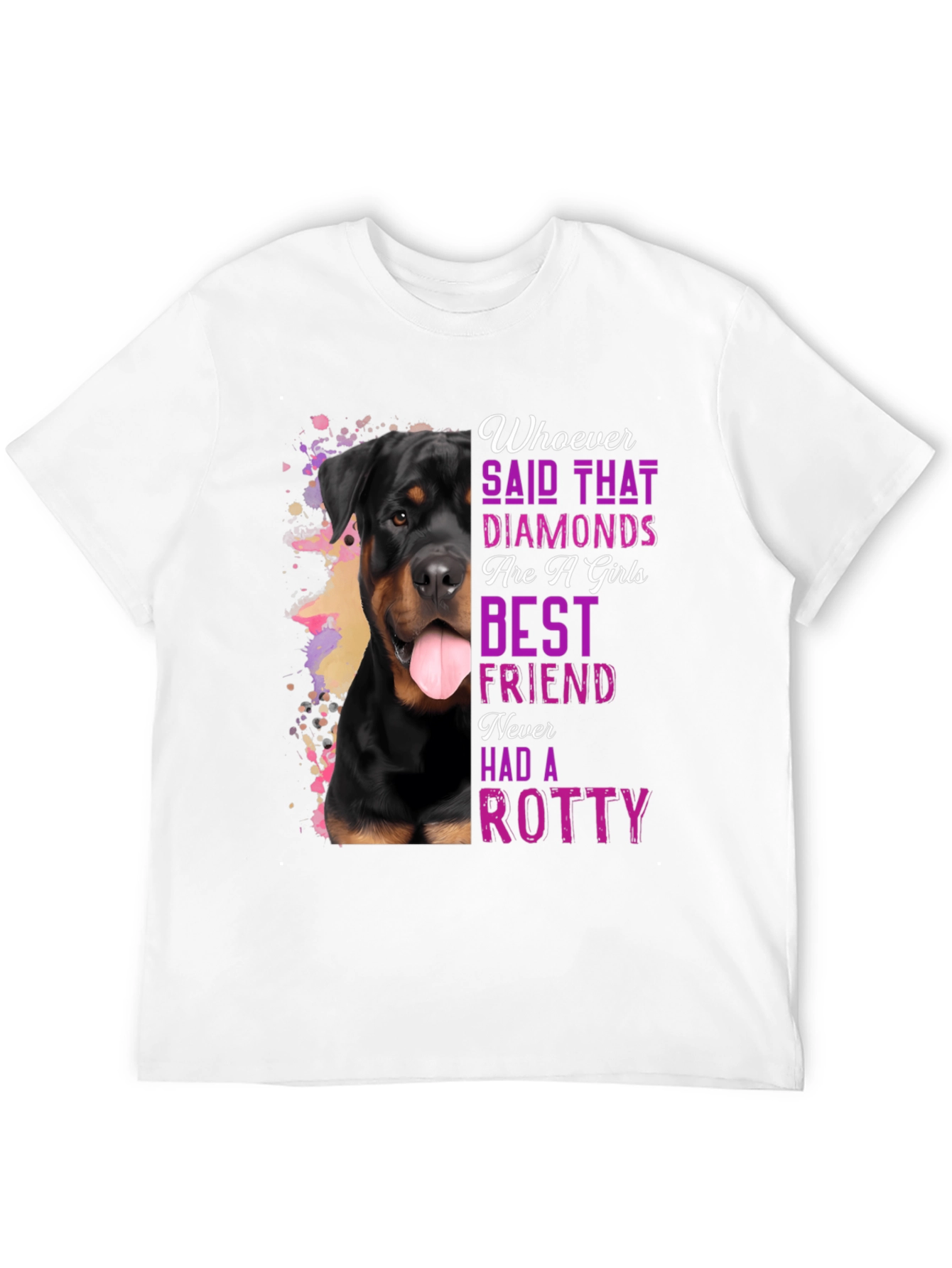 Rottie Best Friend T-Shirt - Dog Lover Tee