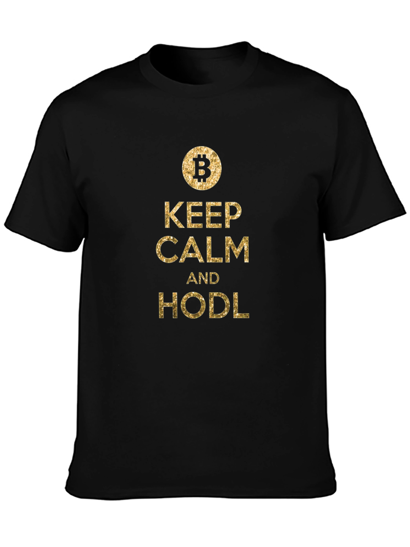 Keep Calm and HODL Bitcoin T-Shirt