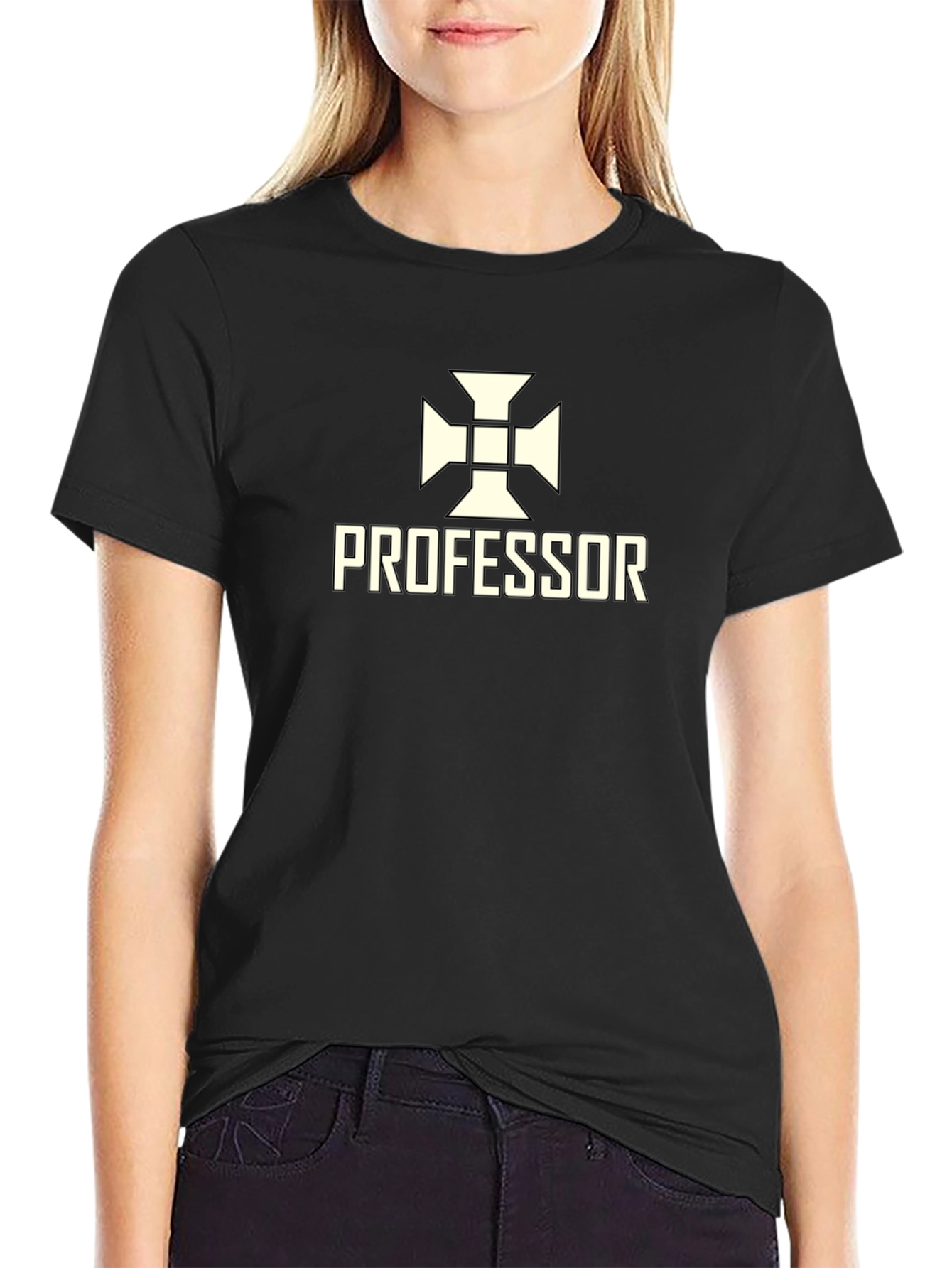 Professor Graphic Tee - Stylish Cotton Blend Shirt
