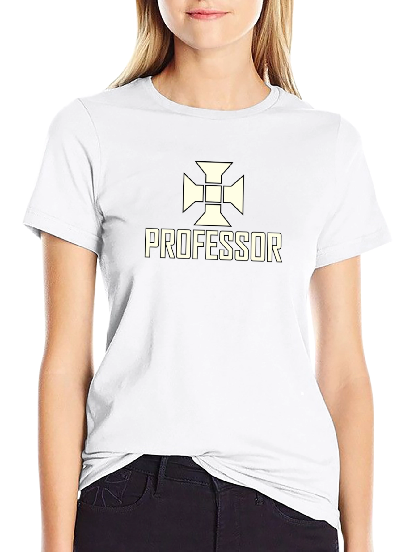 Professor Graphic Tee - Stylish Cotton Blend Shirt