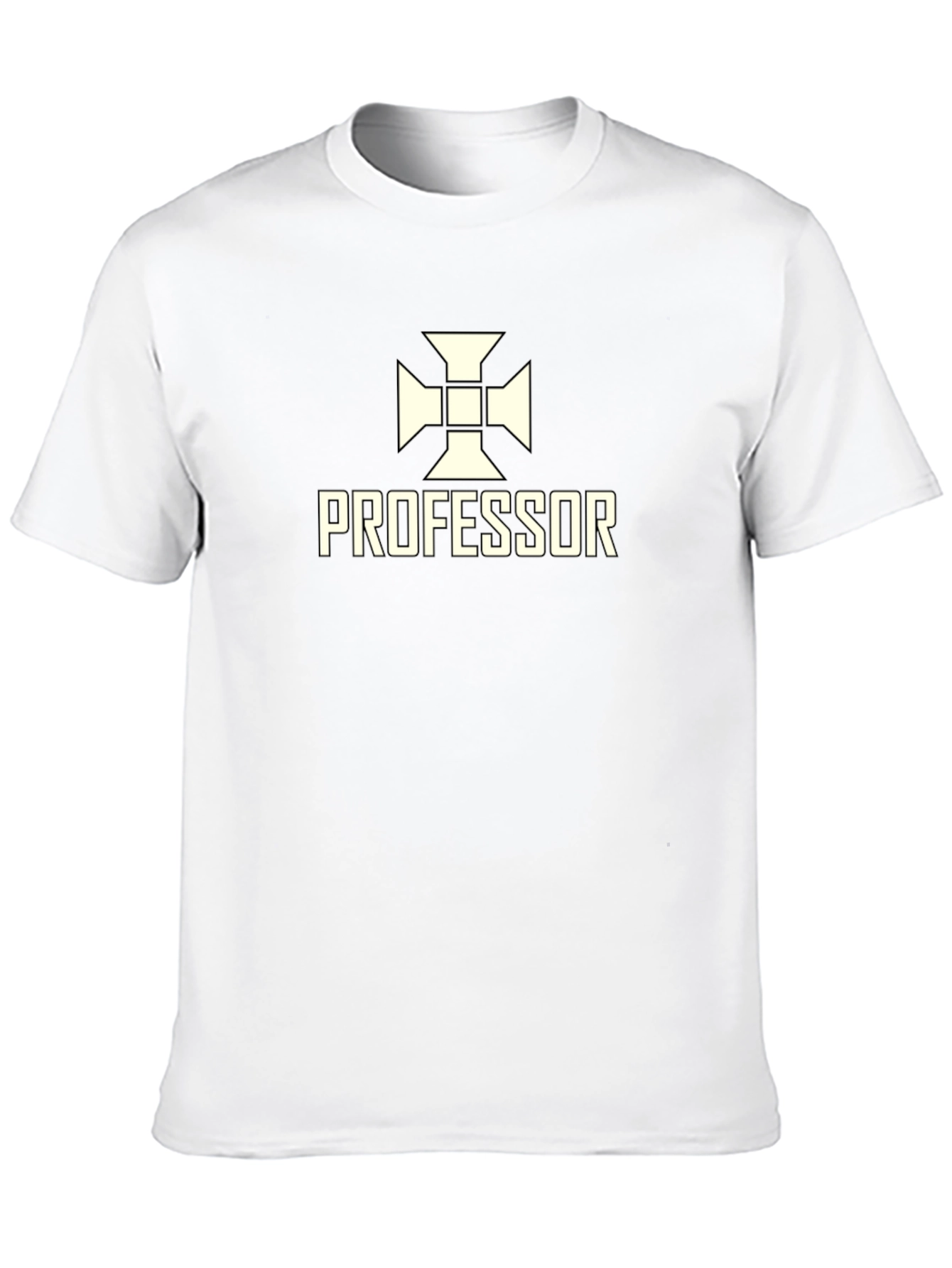 Professor Graphic Tee - Stylish Cotton Blend Shirt
